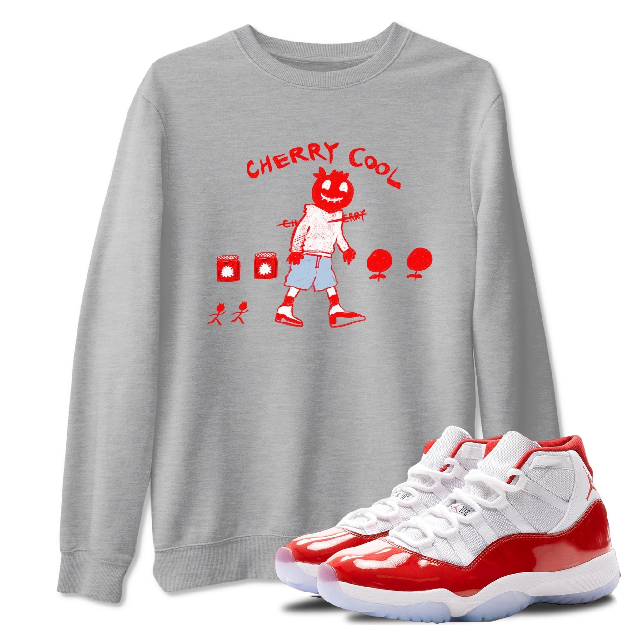 Cherry Cool snkmatch Tees - Air Jordan 11 Cherry