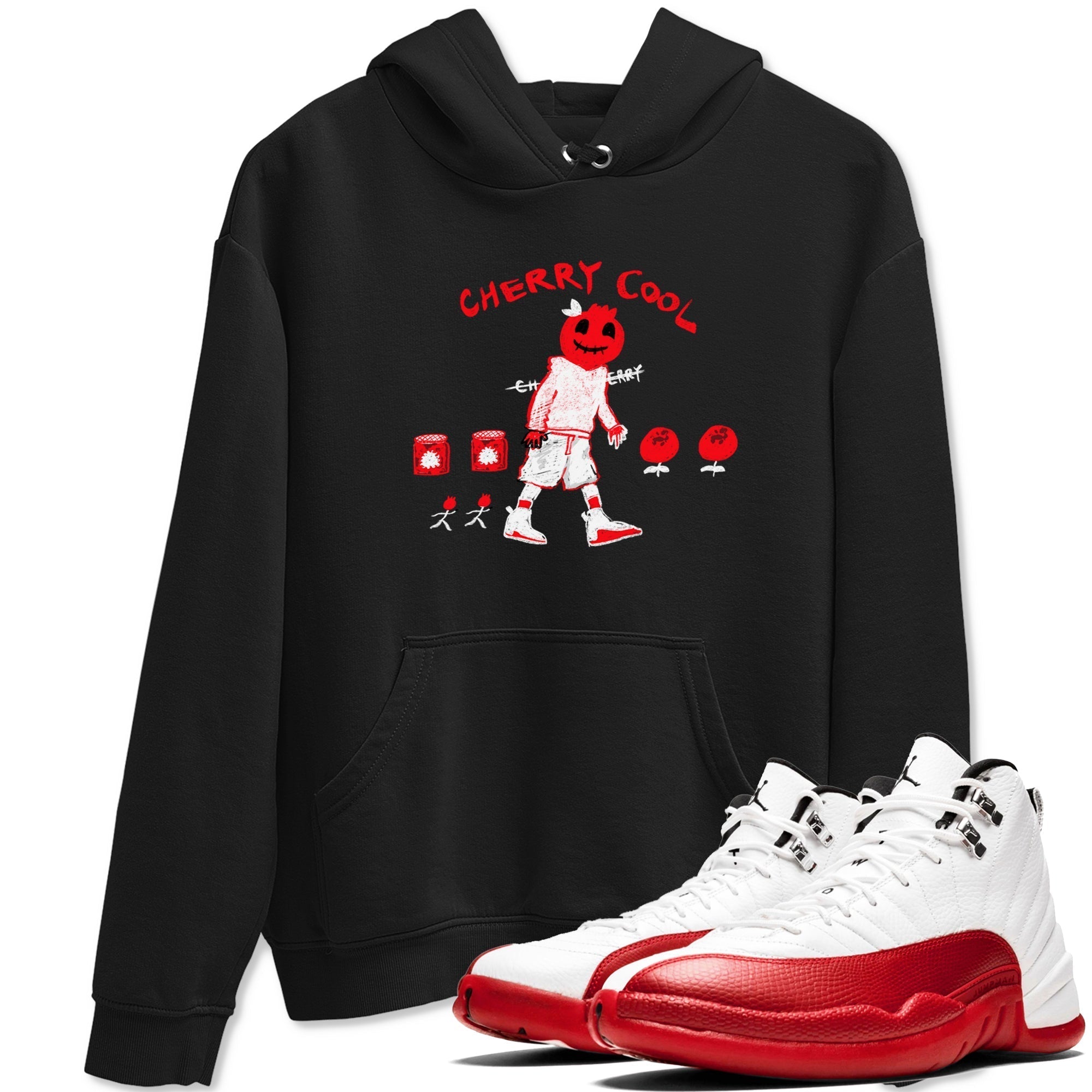 Cherry Cool snkmatch Tees - Air Jordan 12 Cherry