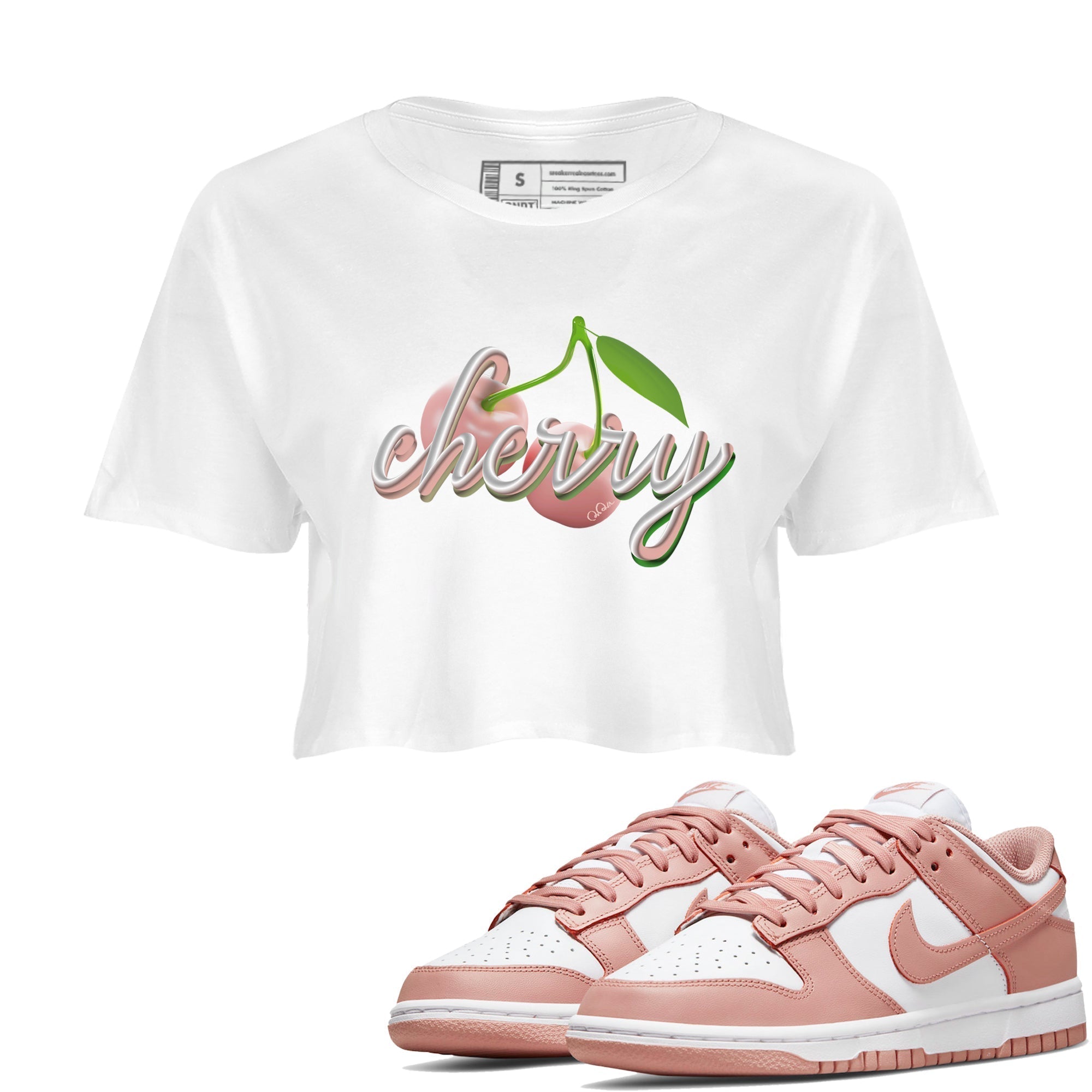 Cherry snkmatch Women's Top - Dunk Rose Whisper