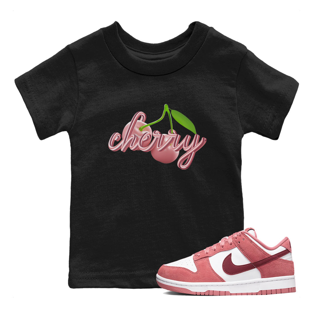 Cherry snkmatch Tee Kids - Dunk Valentines Day 2024
