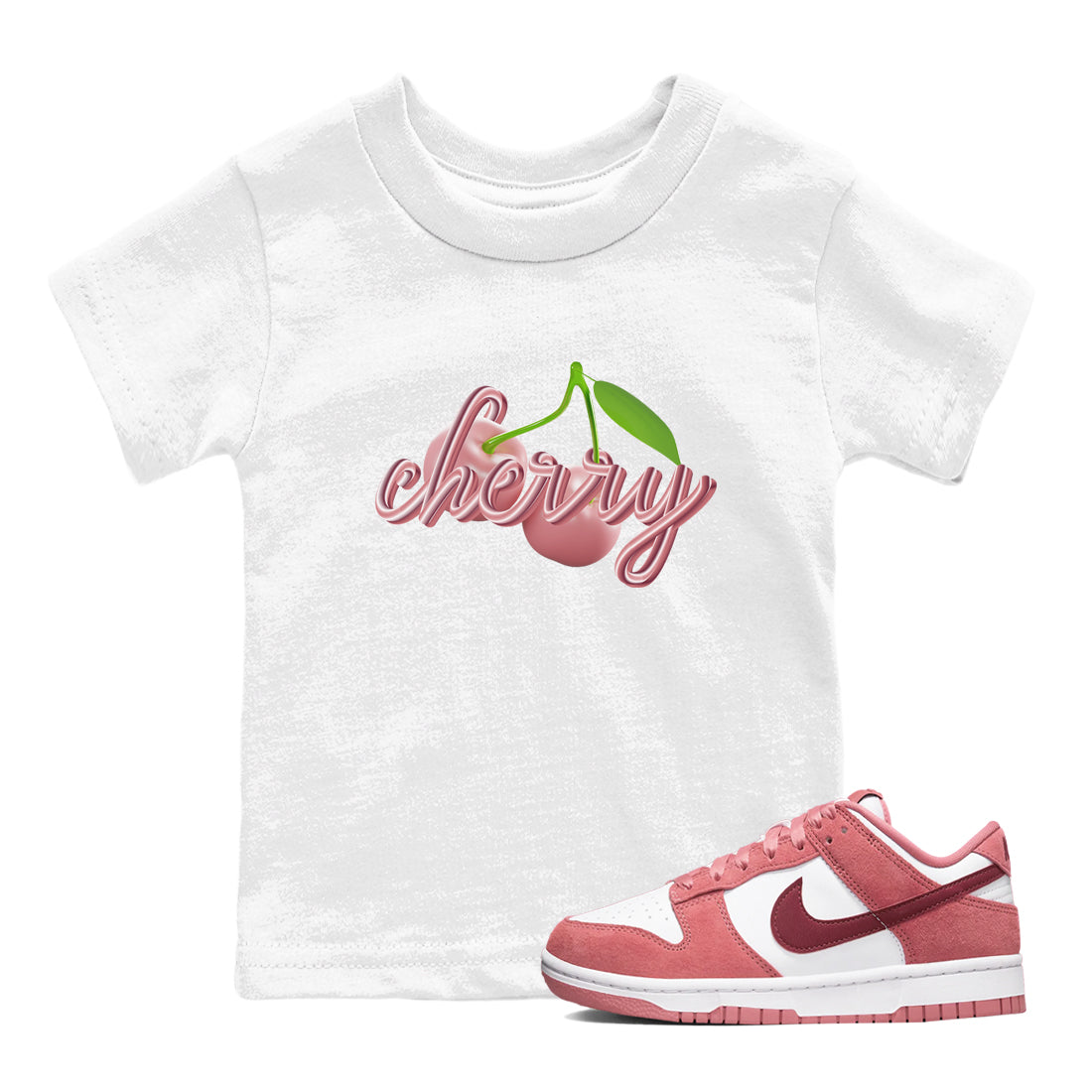 Cherry snkmatch Tee Kids - Dunk Valentines Day 2024