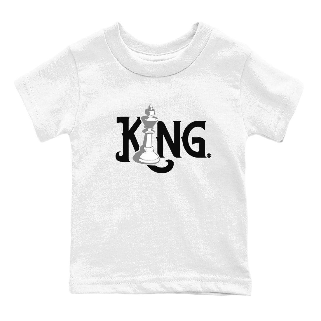 Chess King snkmatch Tees Kids - Air Jordan 1 Wolf Grey