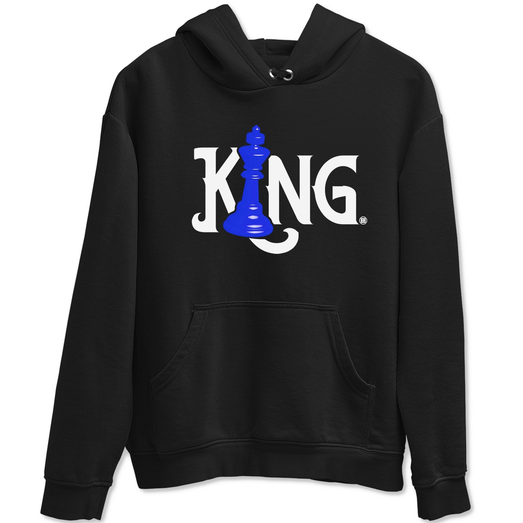 Chess King snkmatch Tees - Air Jordan 12 Blueberry