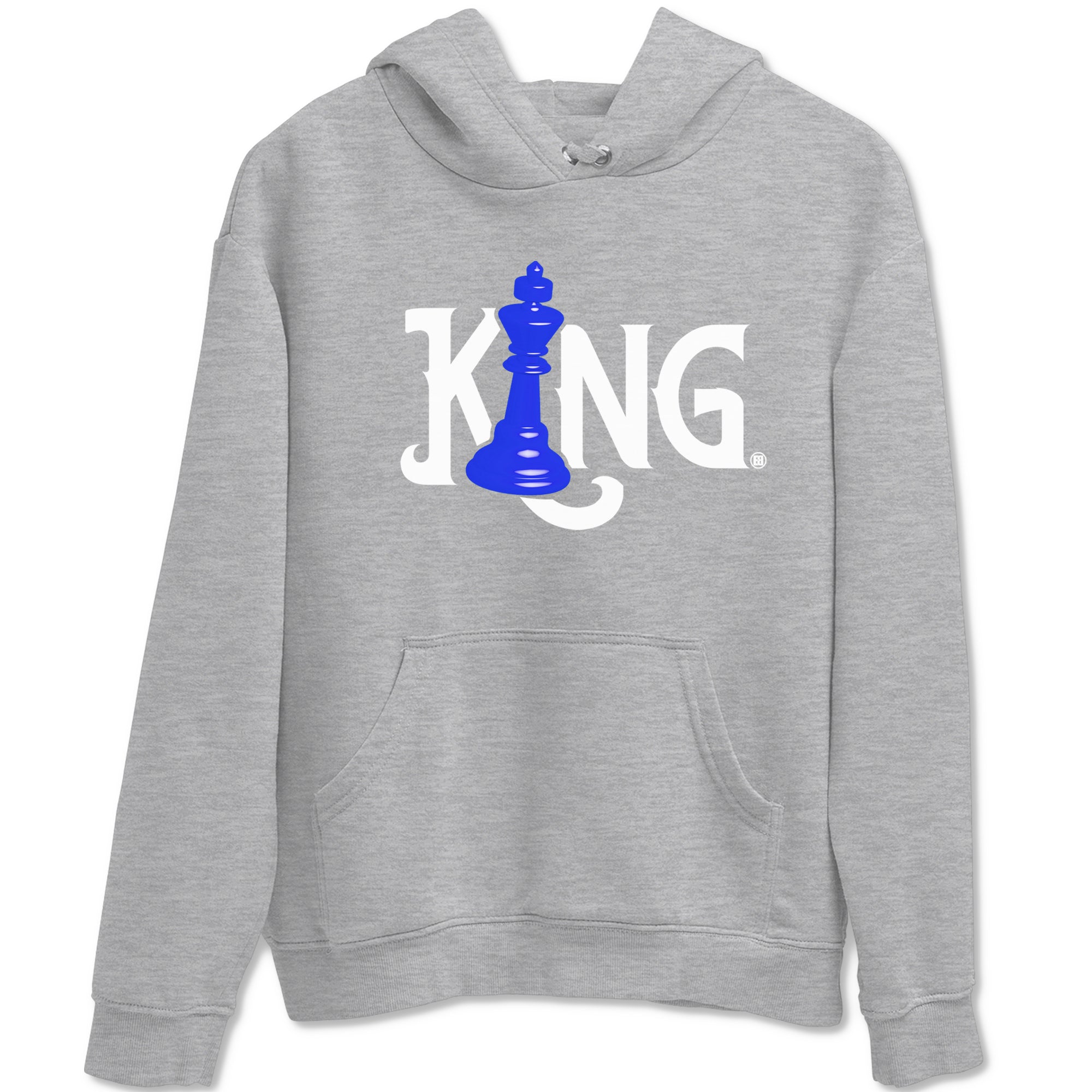 Chess King snkmatch Tees - Air Jordan 12 Blueberry