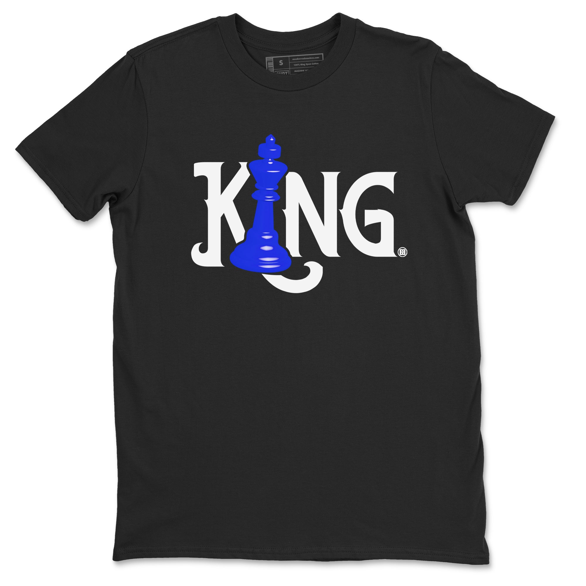 Chess King snkmatch Tees - Air Jordan 12 Blueberry