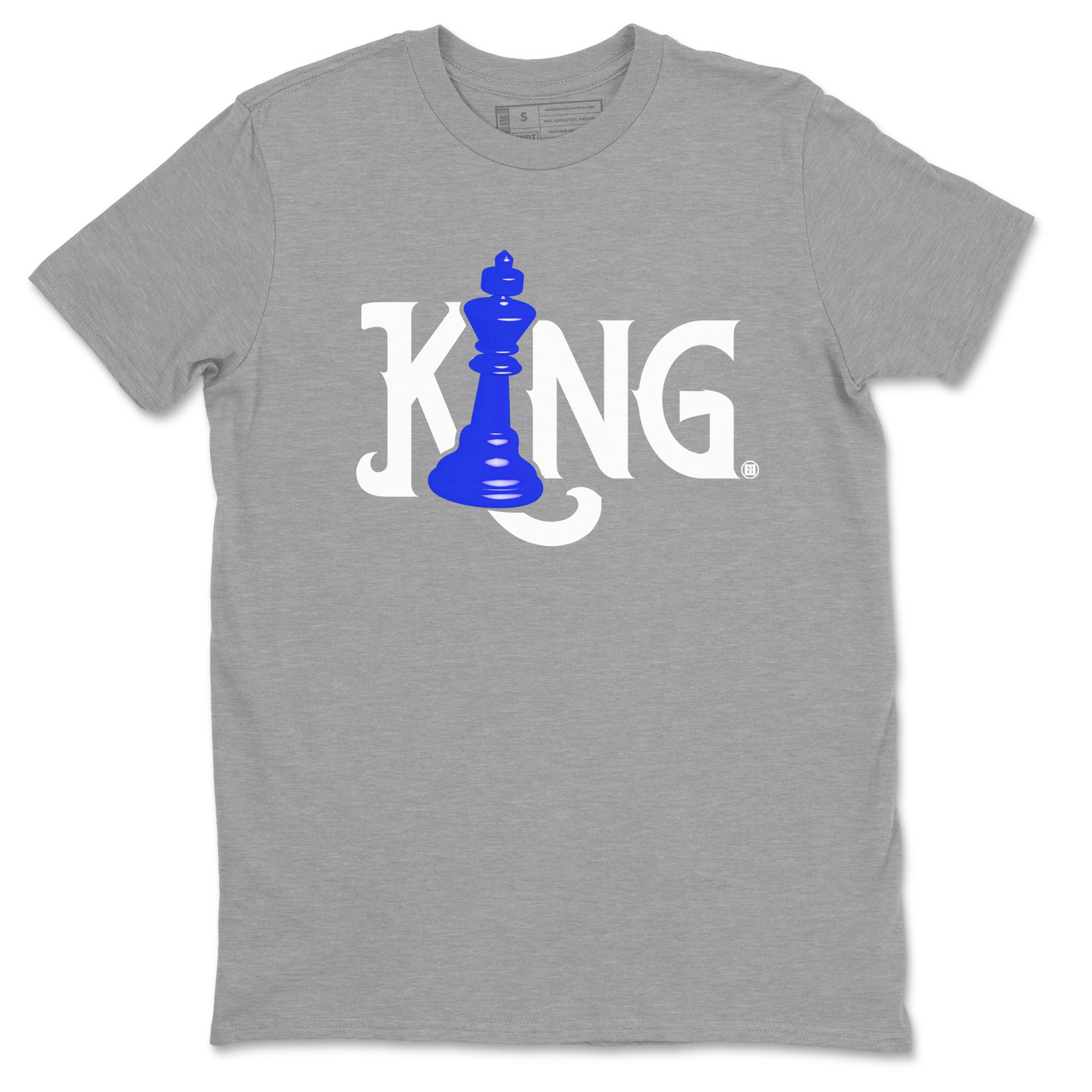 Chess King snkmatch Tees - Air Jordan 12 Blueberry