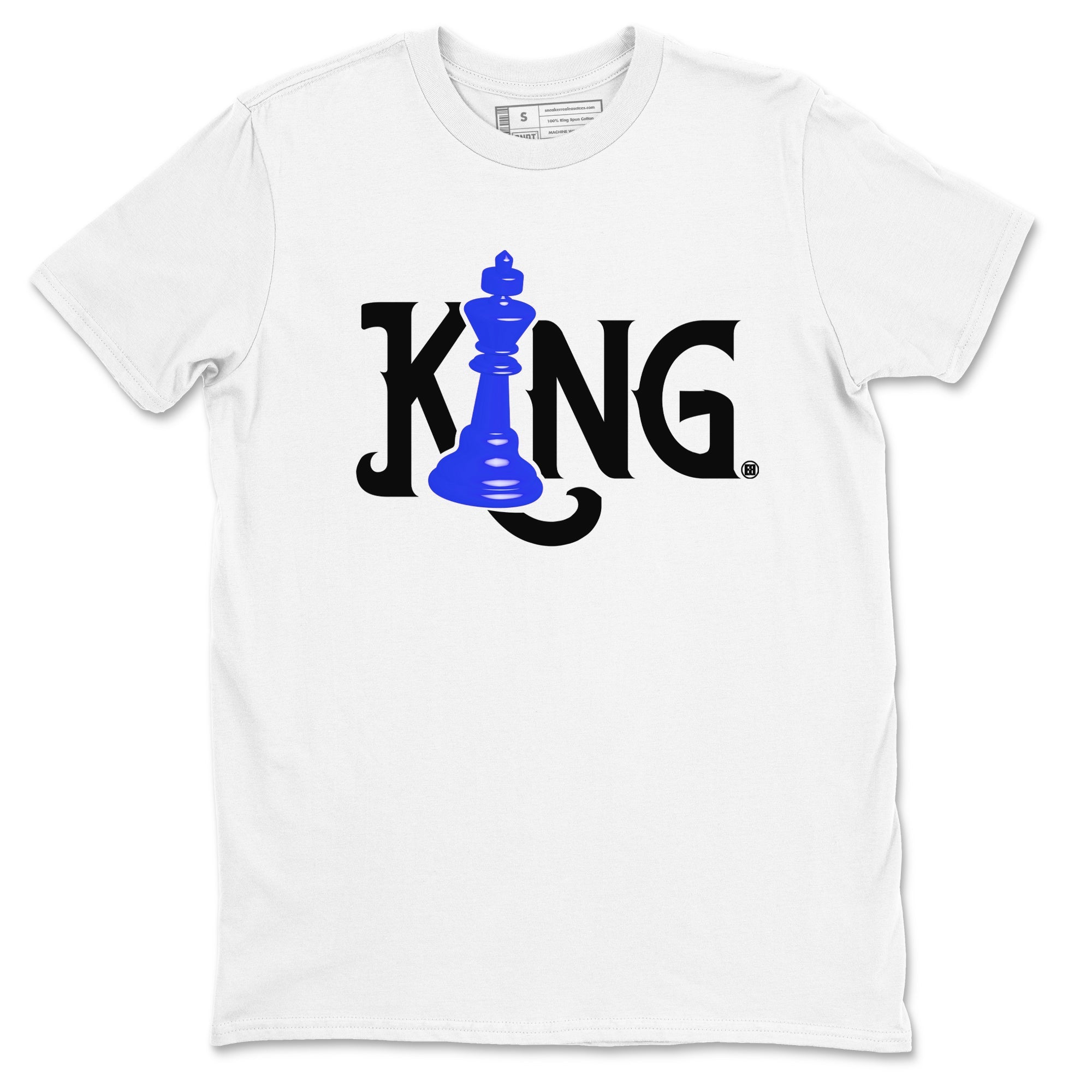 Chess King snkmatch Tees - Air Jordan 12 Blueberry