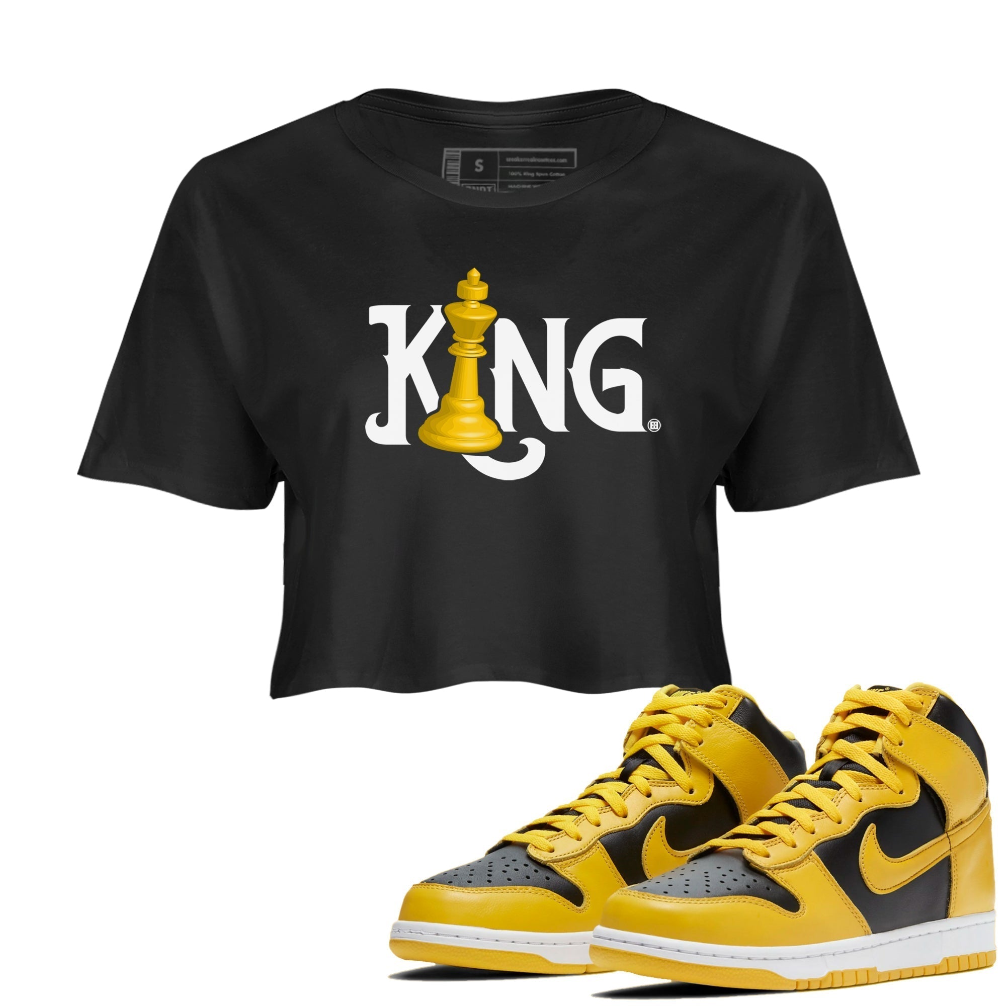 Chess King snkmatch Women's Top - Dunk High Pollen