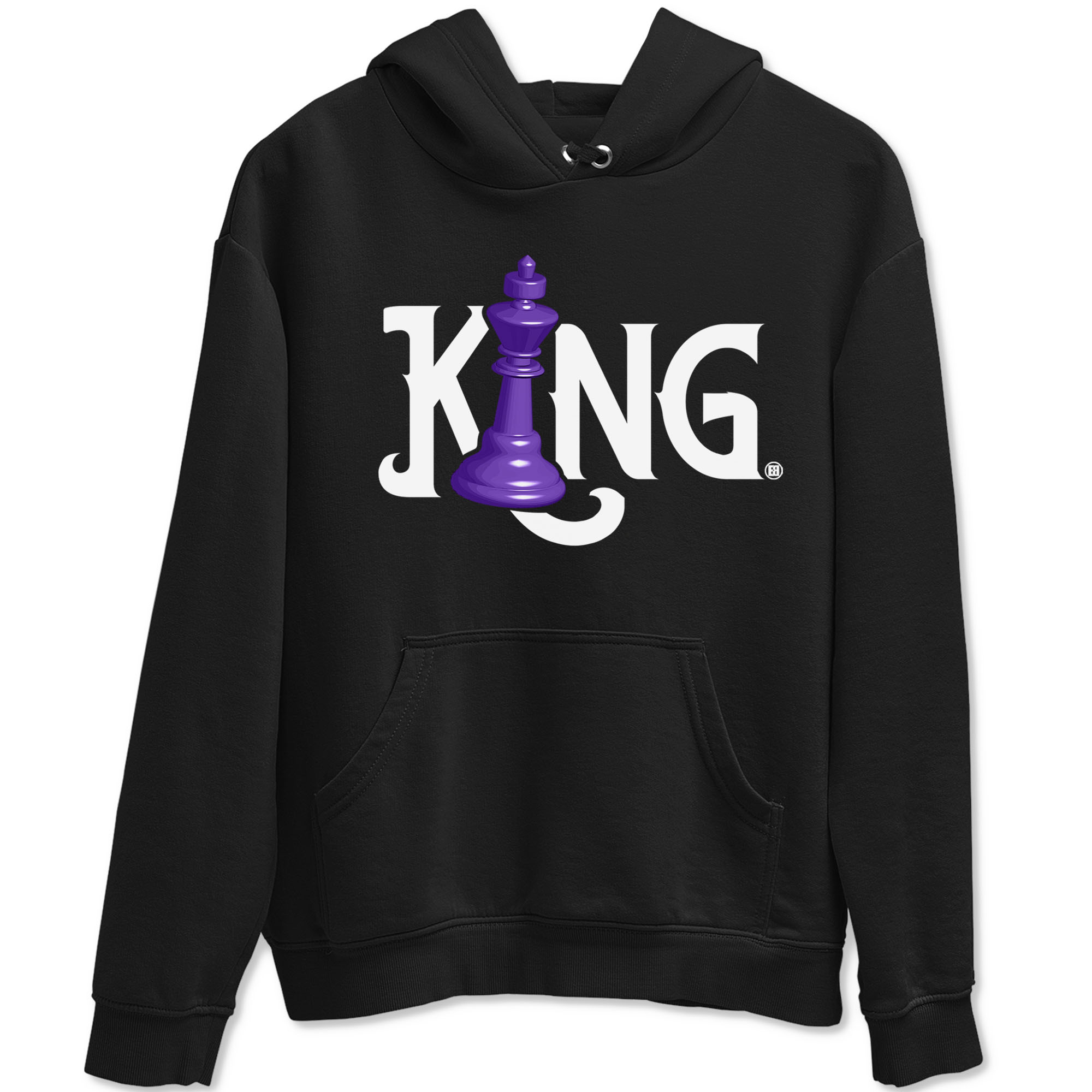 Chess King snkmatch Tees - Dunk Low Court Purple