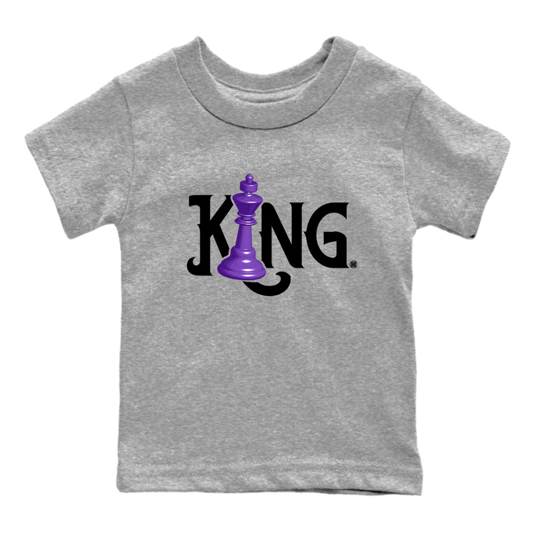 Chess King snkmatch Tees Kids - Dunk Low Court Purple
