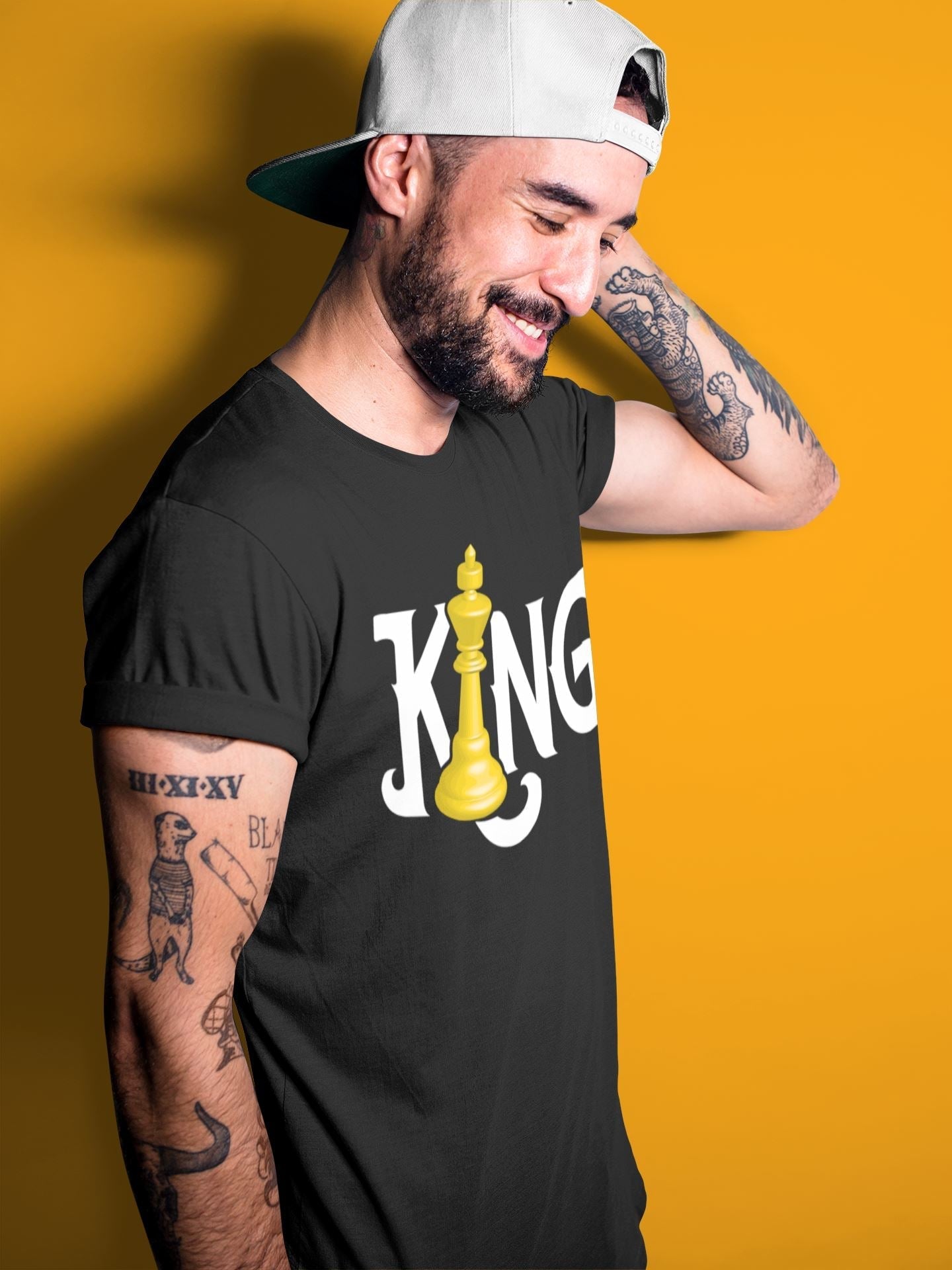 Chess King Unisex Tops - Air Jordan 1 Taxi