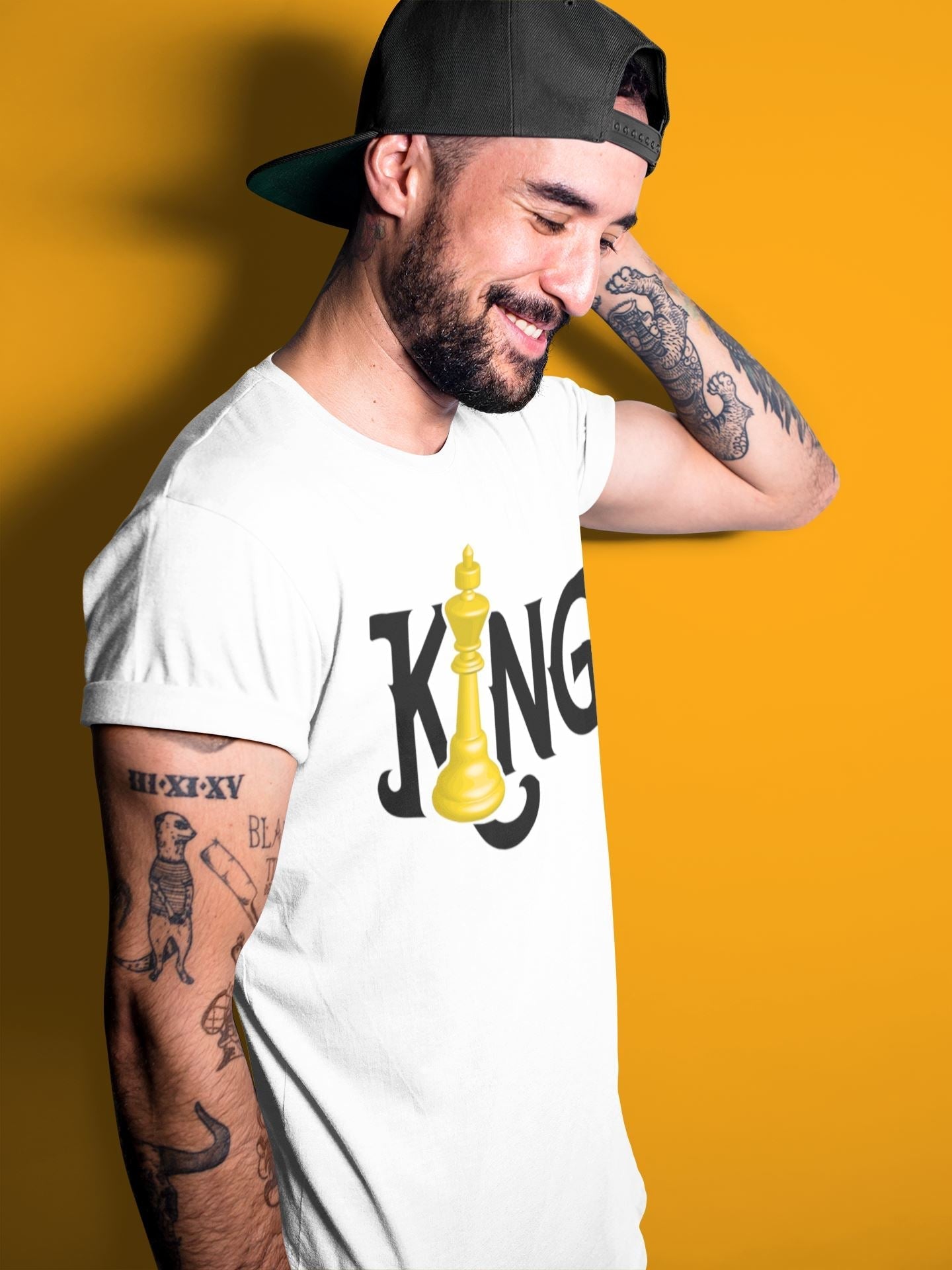 Chess King Unisex Tops - Air Jordan 1 Taxi