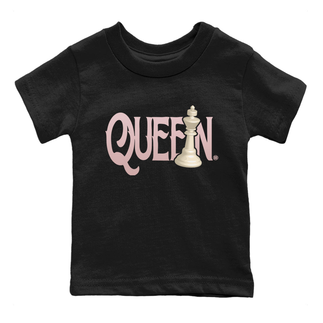 Chess Queen Kids Tops - Air Jordan 1 Washed Pink