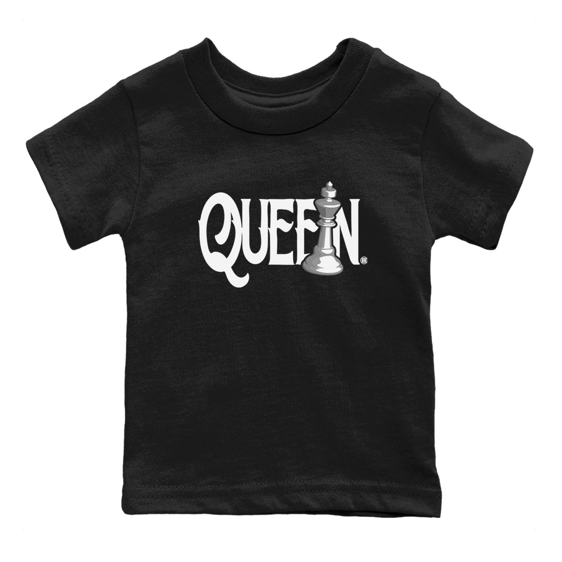 Chess Queen snkmatch Tees Kids - Air Jordan 1 Wolf Grey