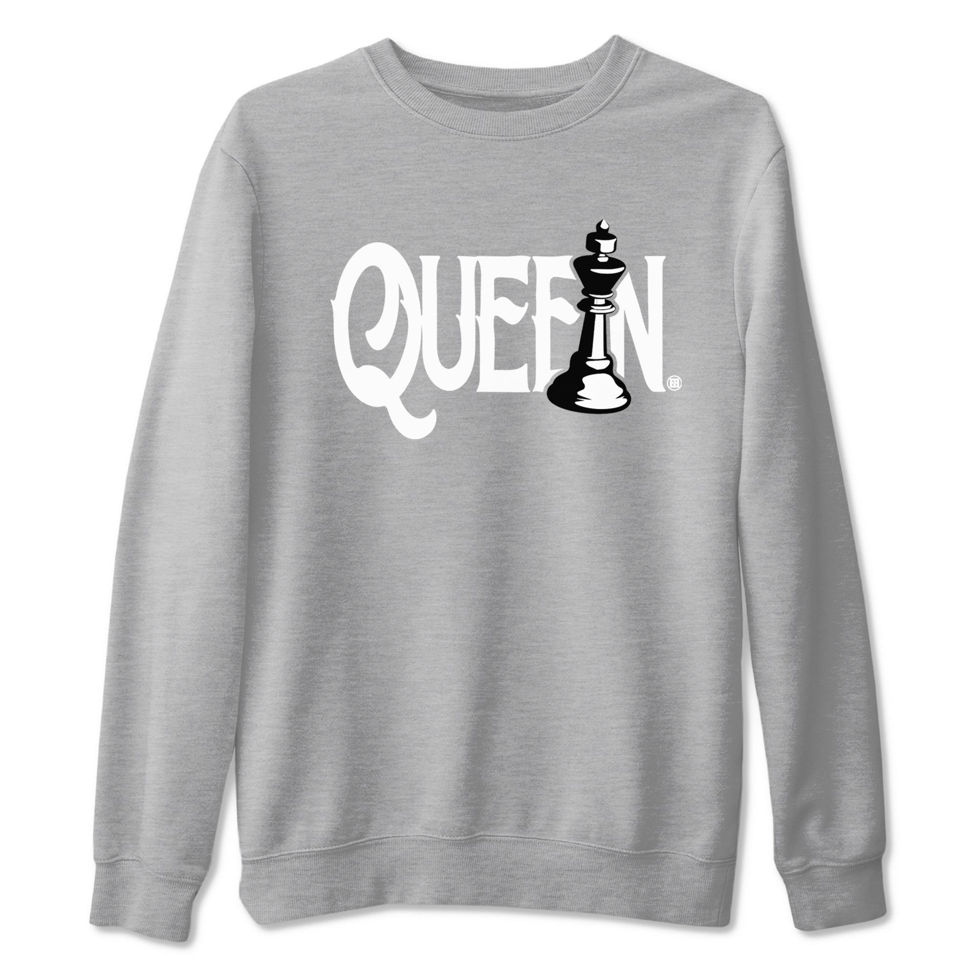 Chess Queen snkmatch Tees - Air Jordan 1 Wolf Grey
