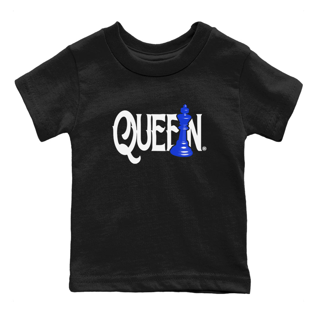 Chess Queen snkmatch Tees Kids - Air Jordan 12 Blueberry