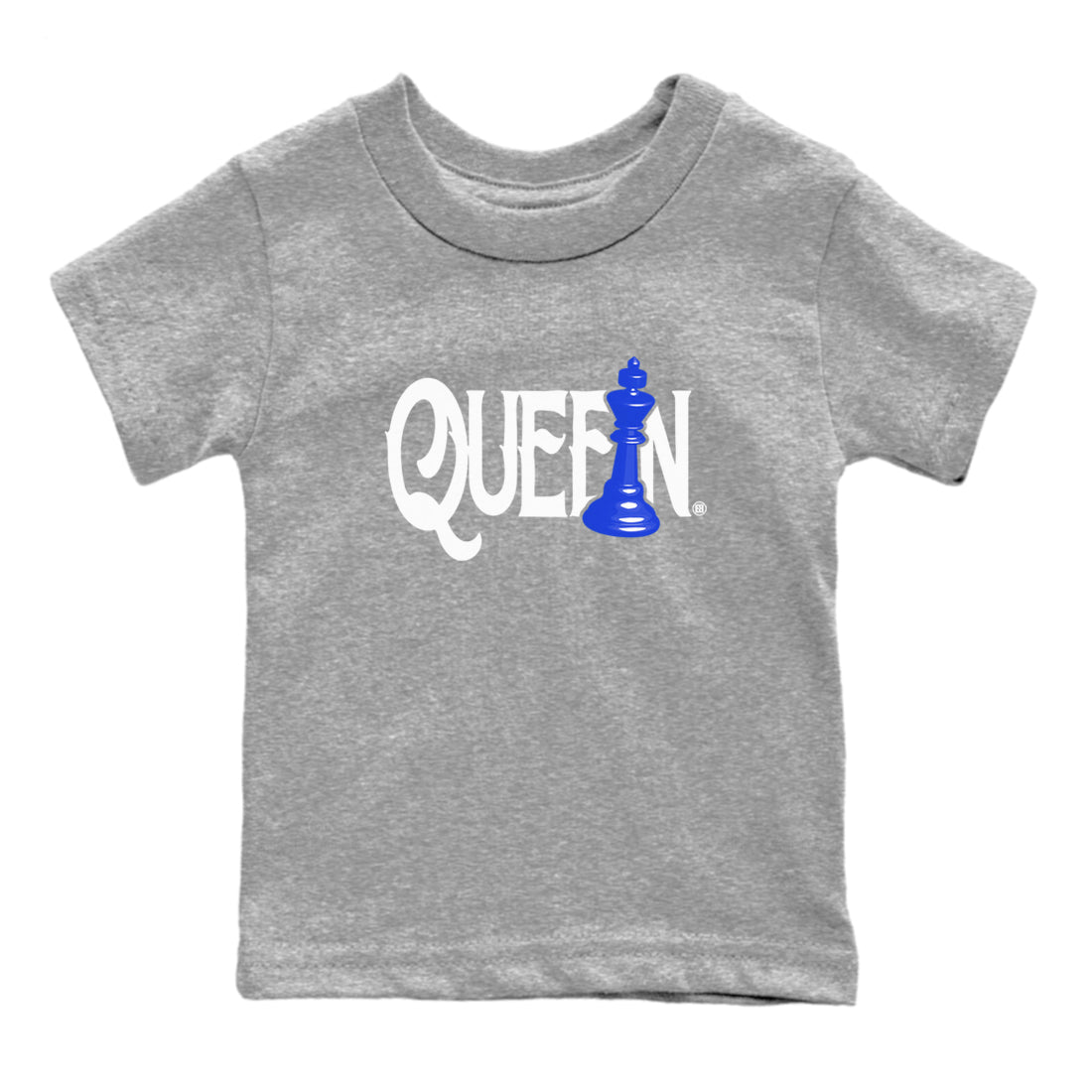 Chess Queen snkmatch Tees Kids - Air Jordan 12 Blueberry