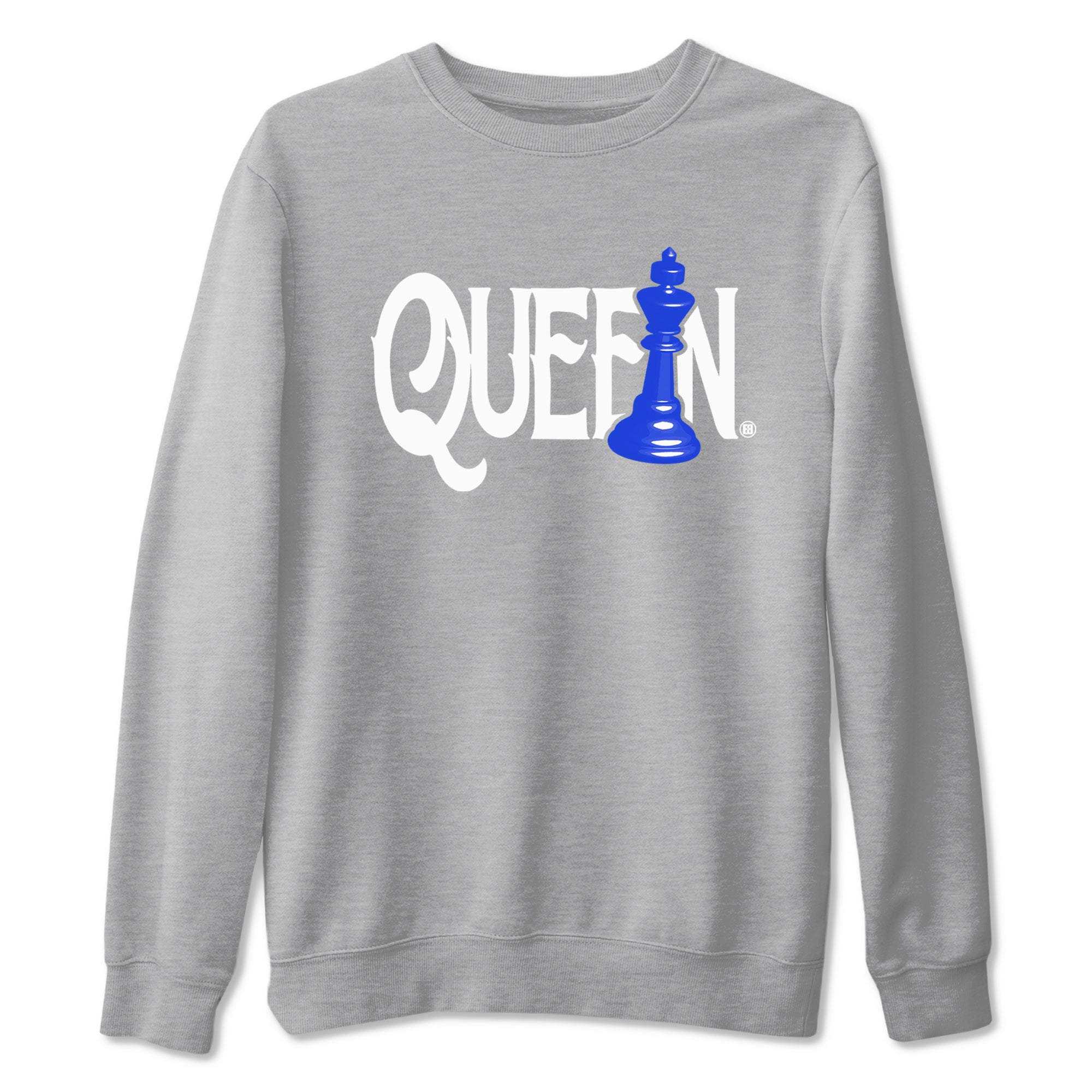 Chess Queen snkmatch Tees - Air Jordan 12 Blueberry