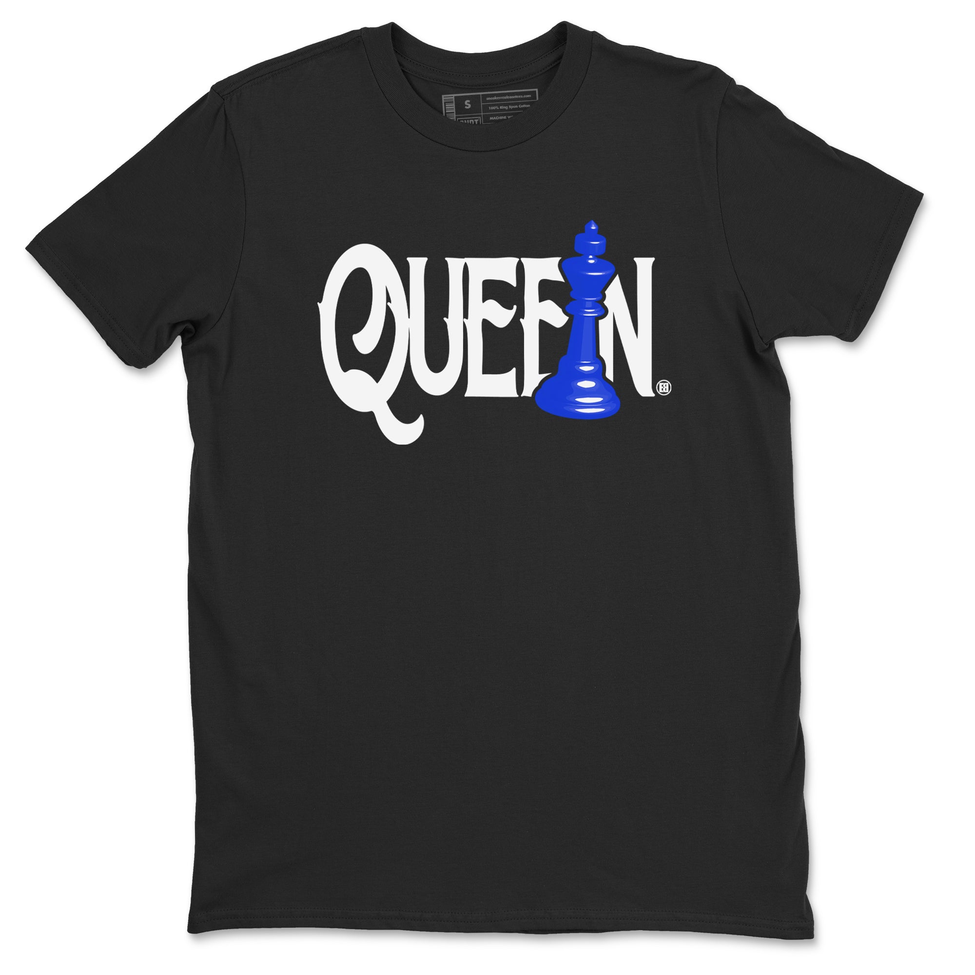 Chess Queen snkmatch Tees - Air Jordan 12 Blueberry