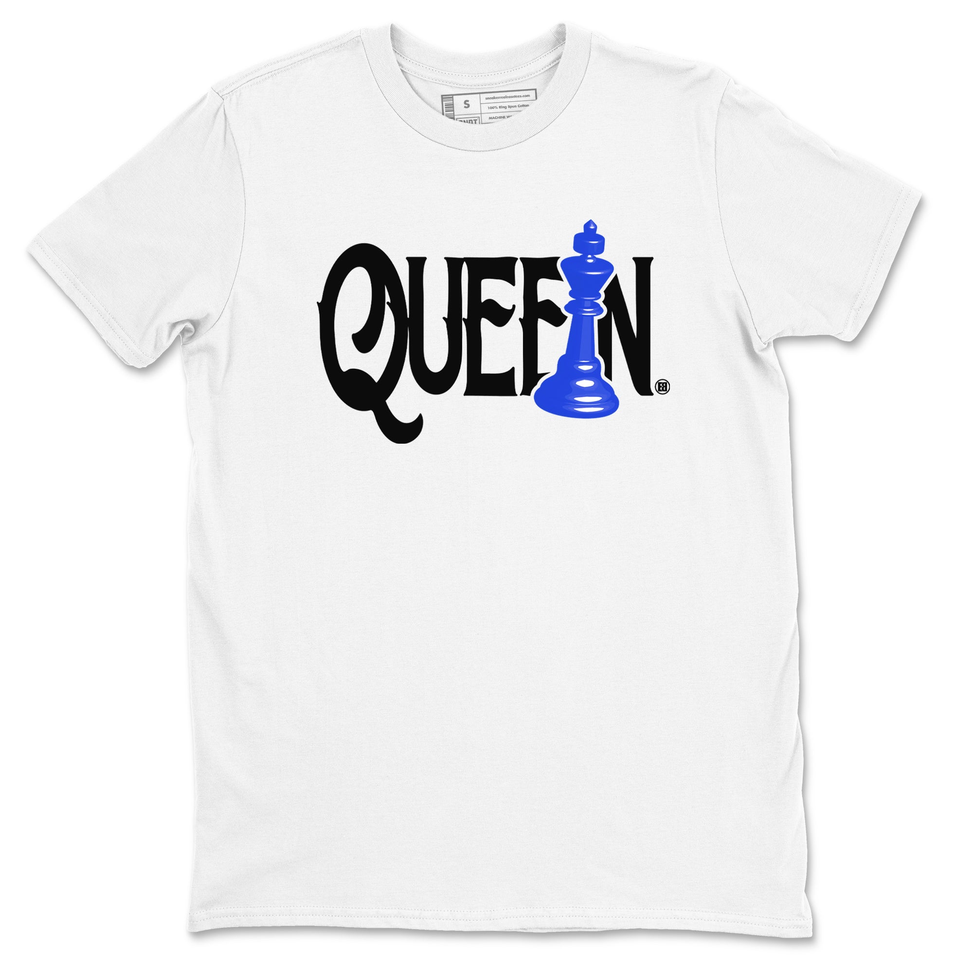 Chess Queen snkmatch Tees - Air Jordan 12 Blueberry