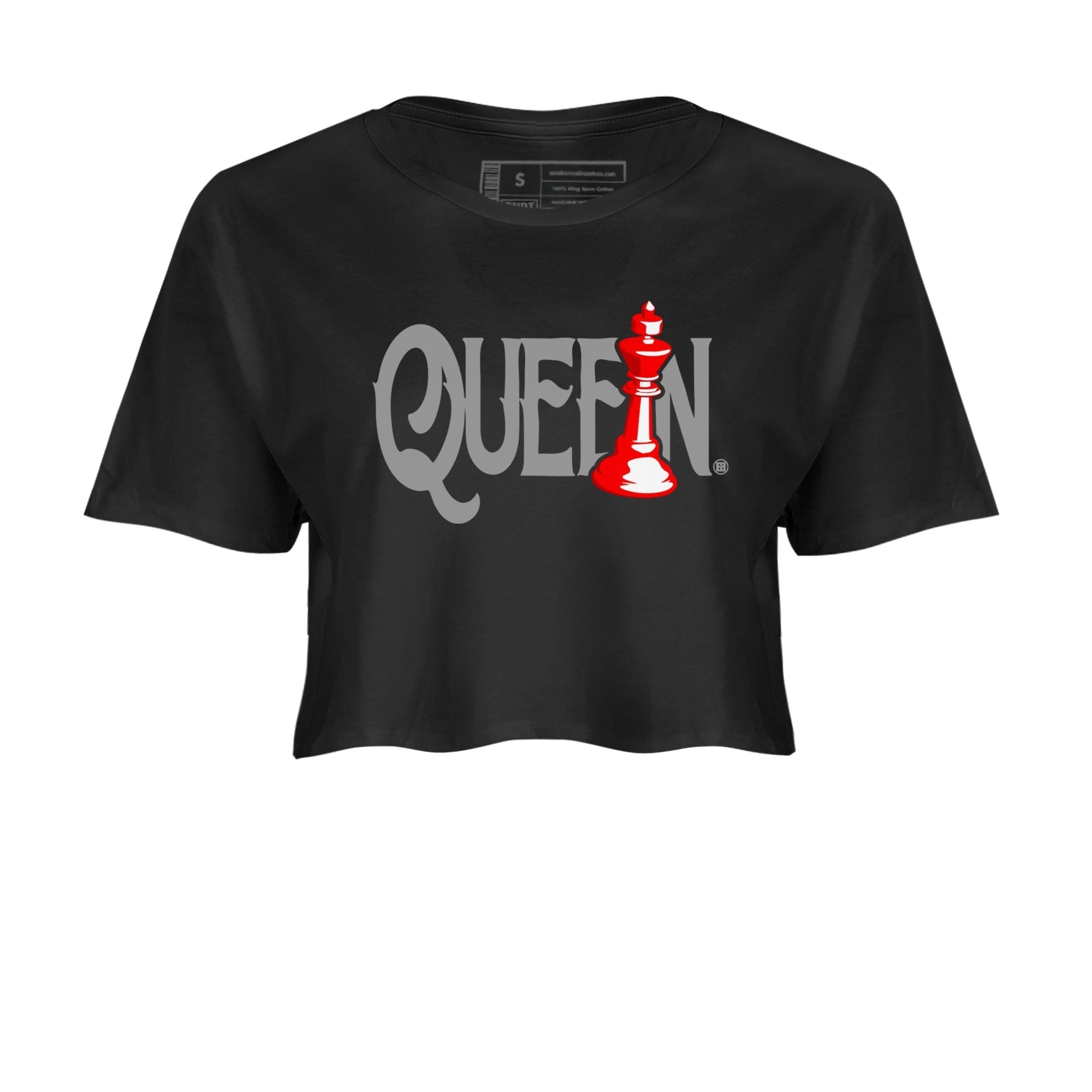 Chess Queen snkmatch Women's Top - Air Jordan 4 Bred Reimagined