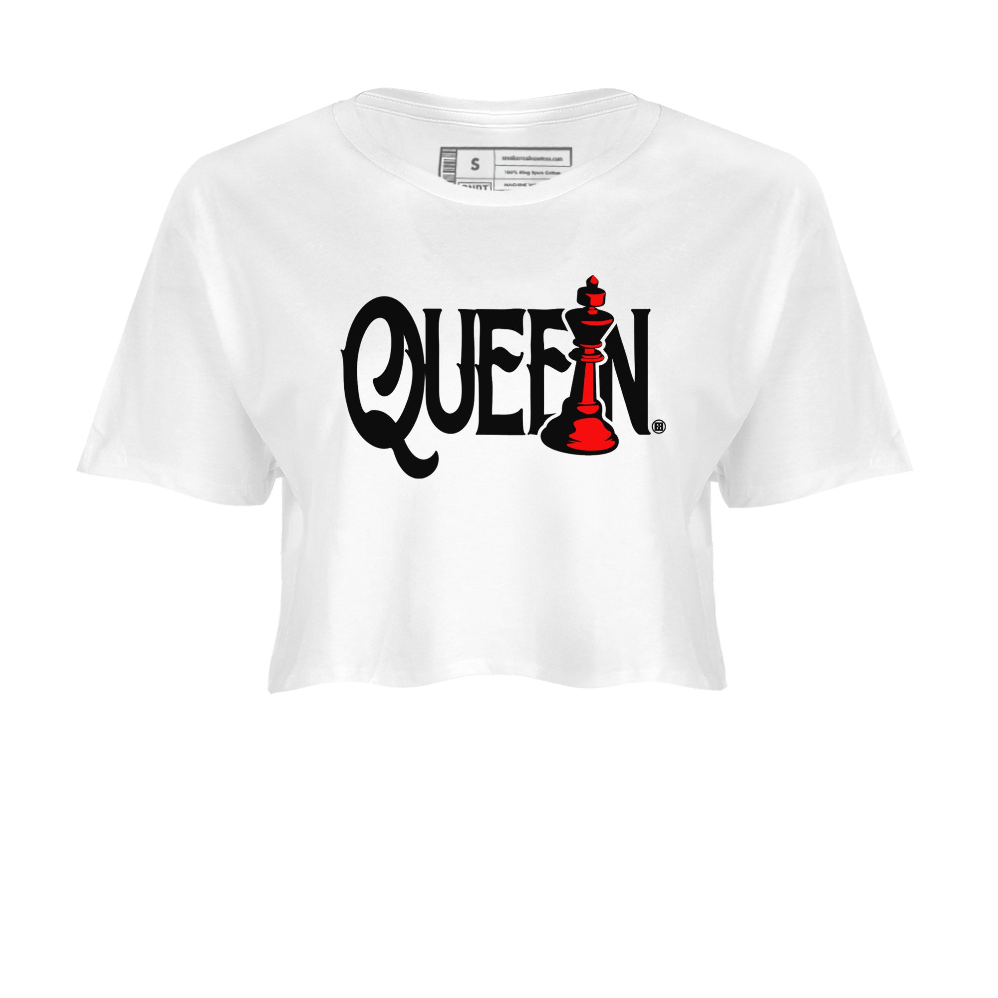 Chess Queen snkmatch Women's Top - Air Jordan 4 Bred Reimagined
