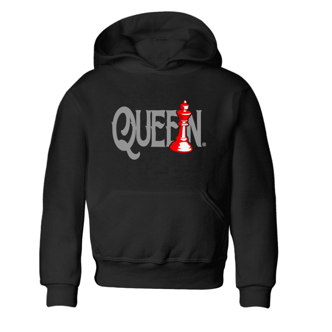 Chess Queen snkmatch Tees Kids - Air Jordan 4 Bred Reimagined