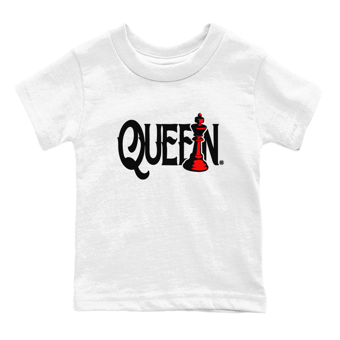 Chess Queen snkmatch Tees Kids - Air Jordan 4 Bred Reimagined