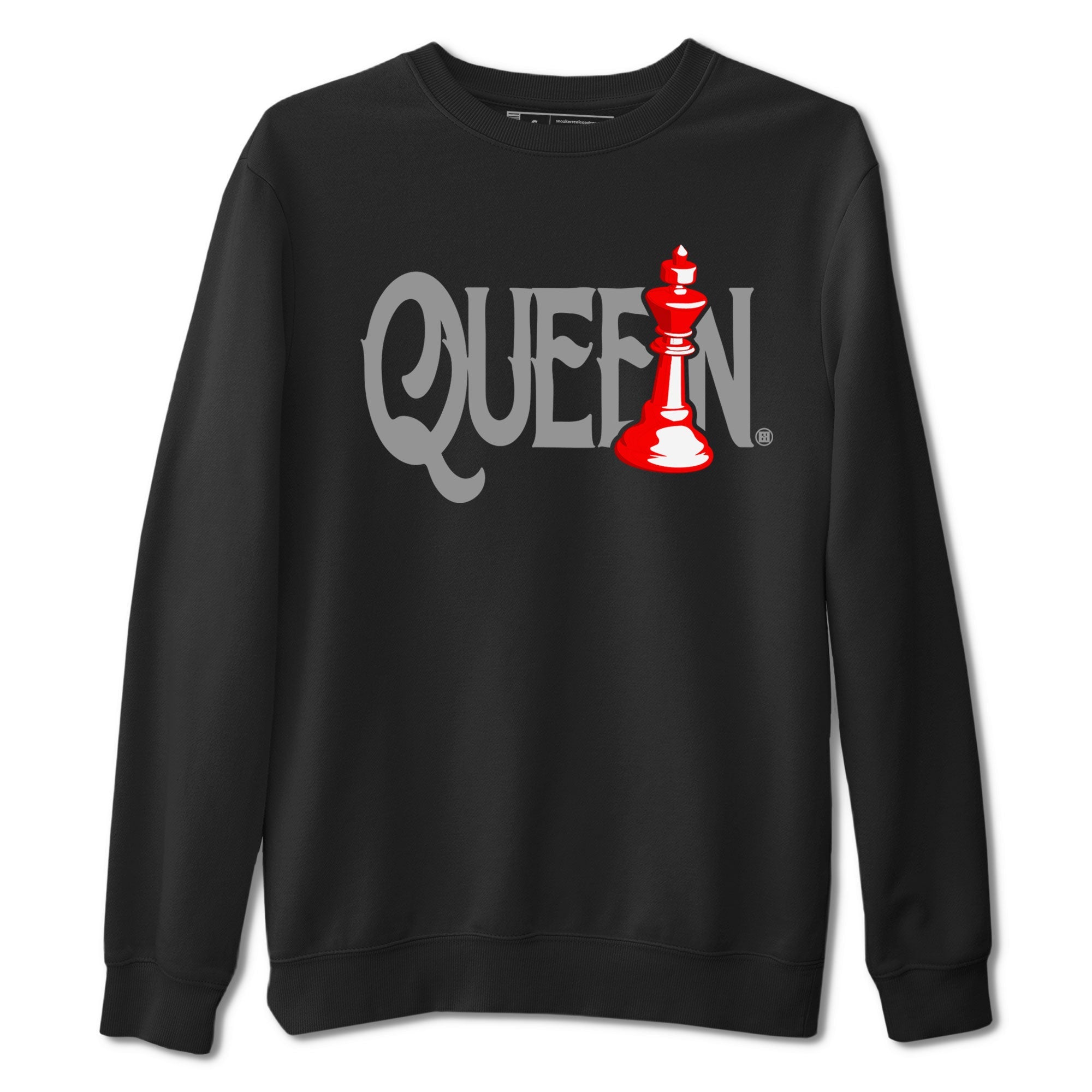 Chess Queen snkmatch Tees - Air Jordan 4 Bred Reimagined