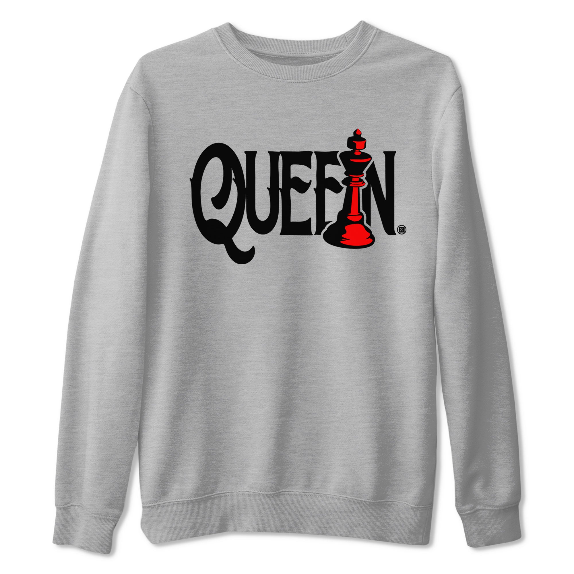 Chess Queen snkmatch Tees - Air Jordan 4 Bred Reimagined