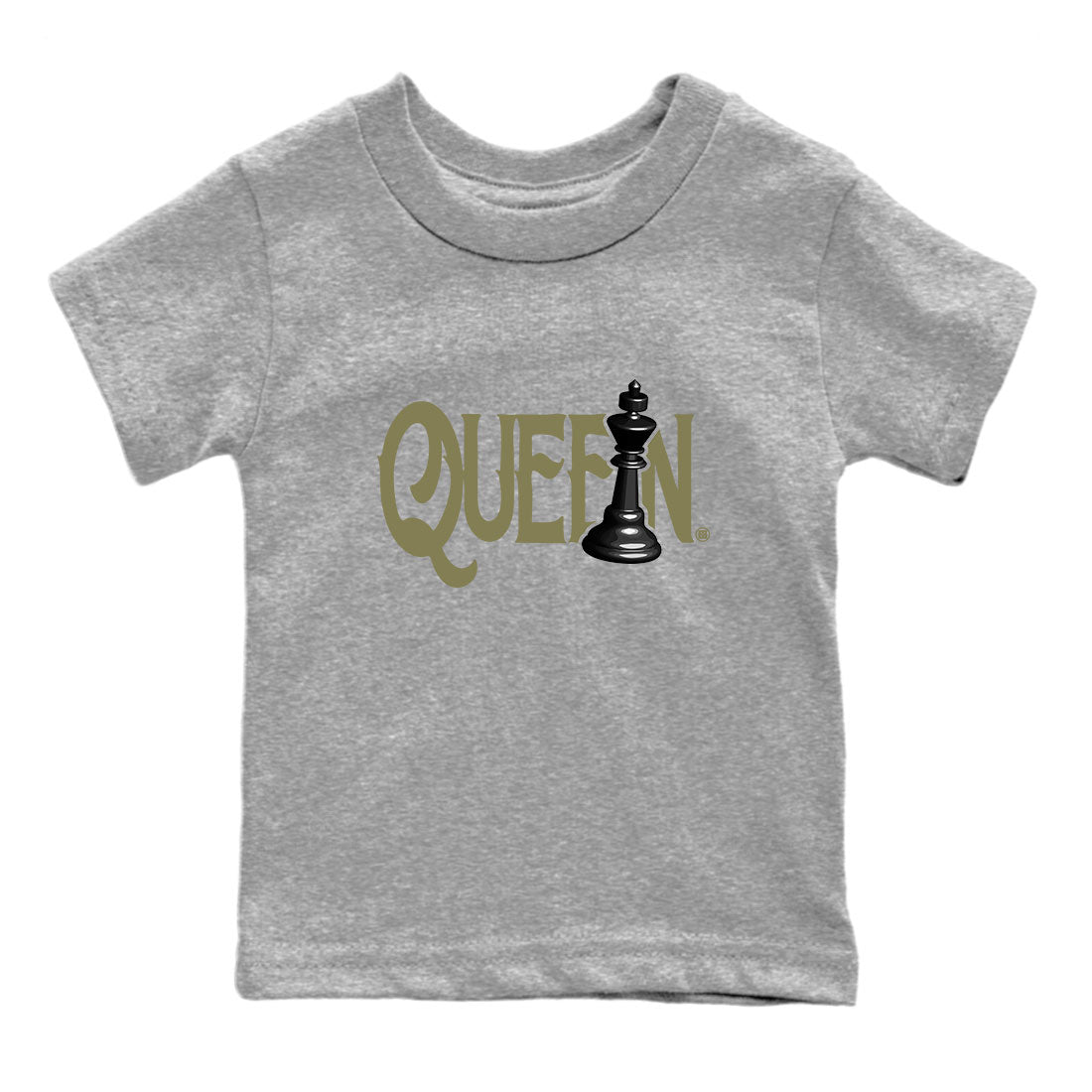 Chess Queen snkmatch Tee Kids - Air Jordan 4 Medium Olive