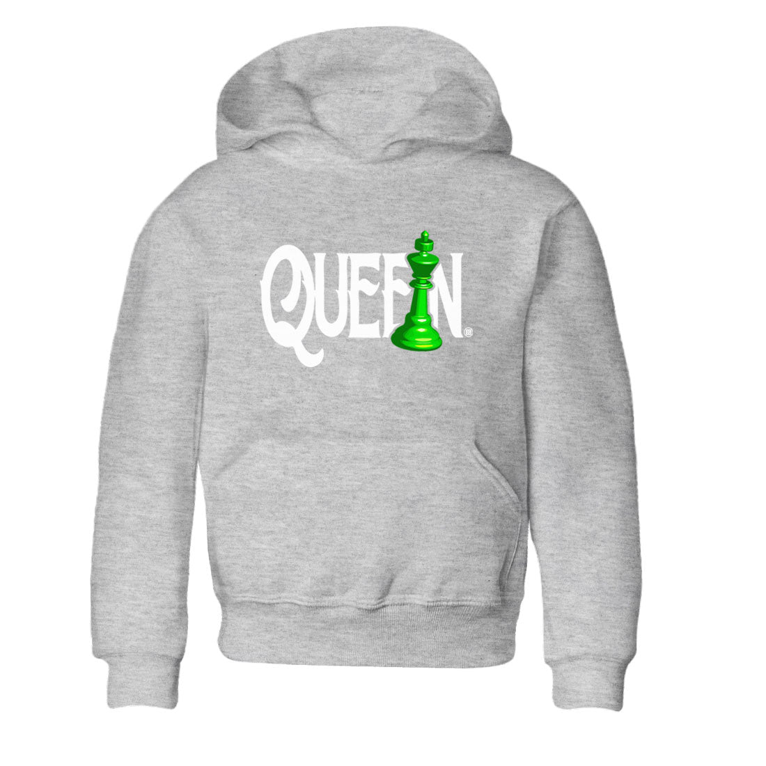 Chess Queen snkmatch Tees Kids - Air Jordan 5 Lucky Green