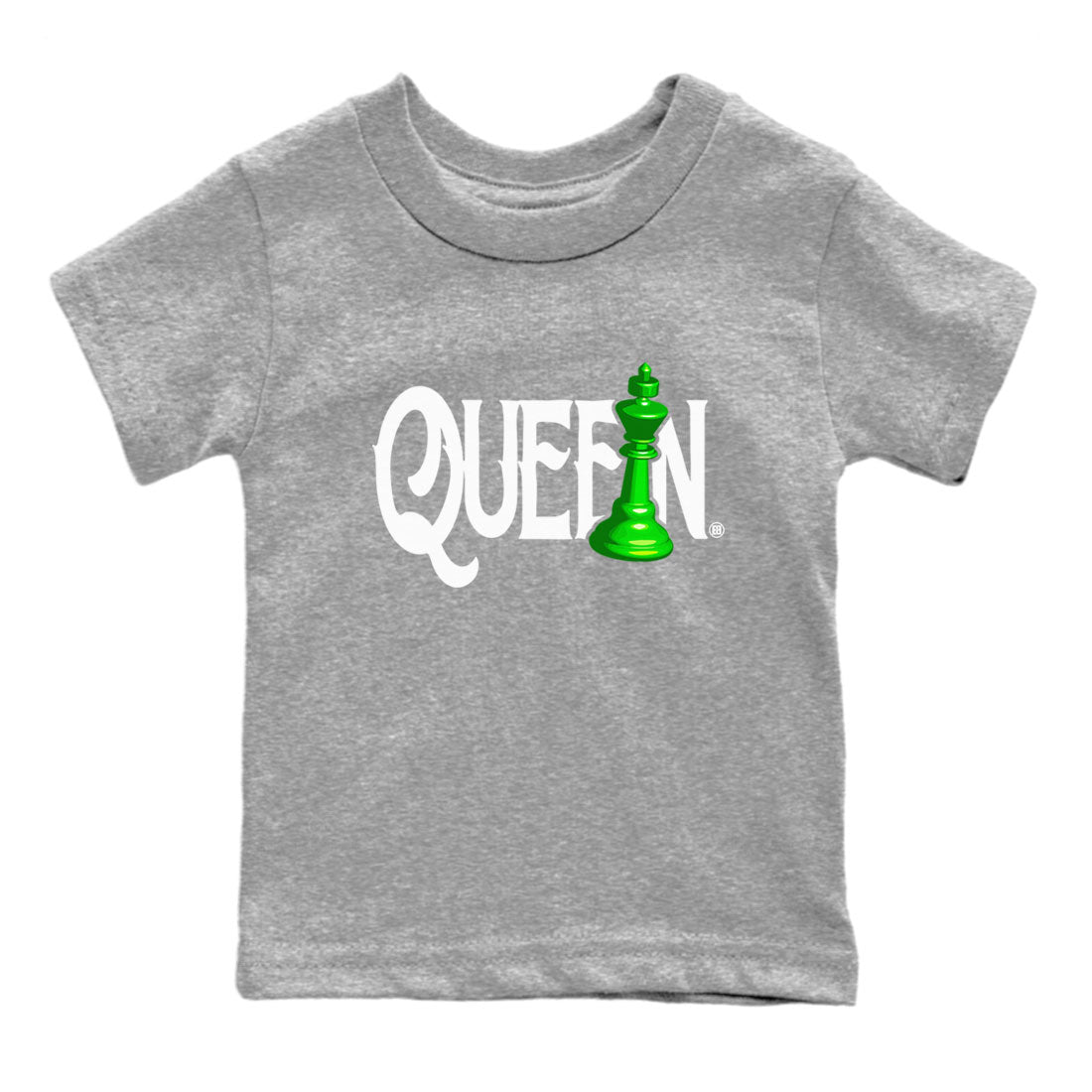 Chess Queen snkmatch Tees Kids - Air Jordan 5 Lucky Green