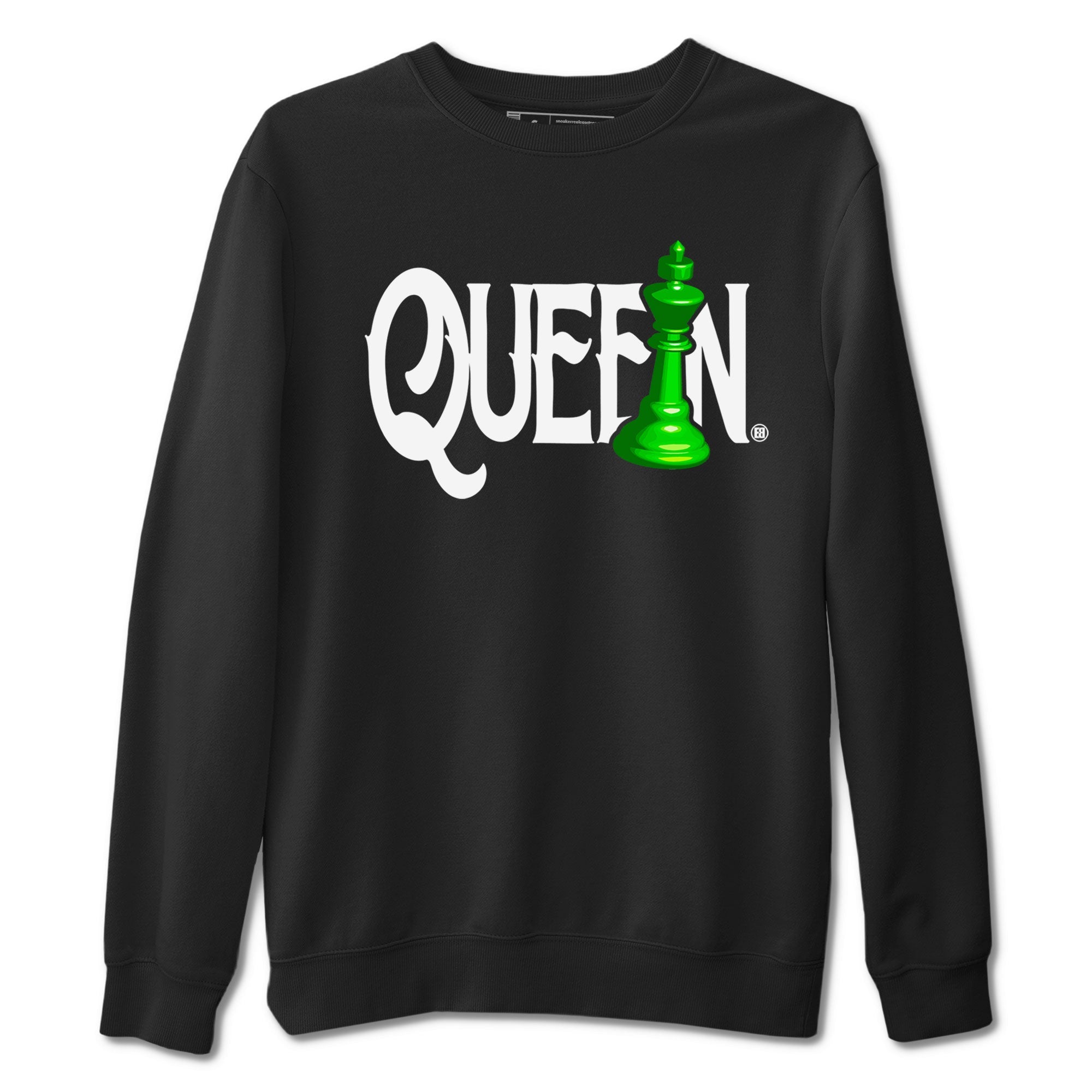 Chess Queen snkmatch Tees - Air Jordan 5 Lucky Green