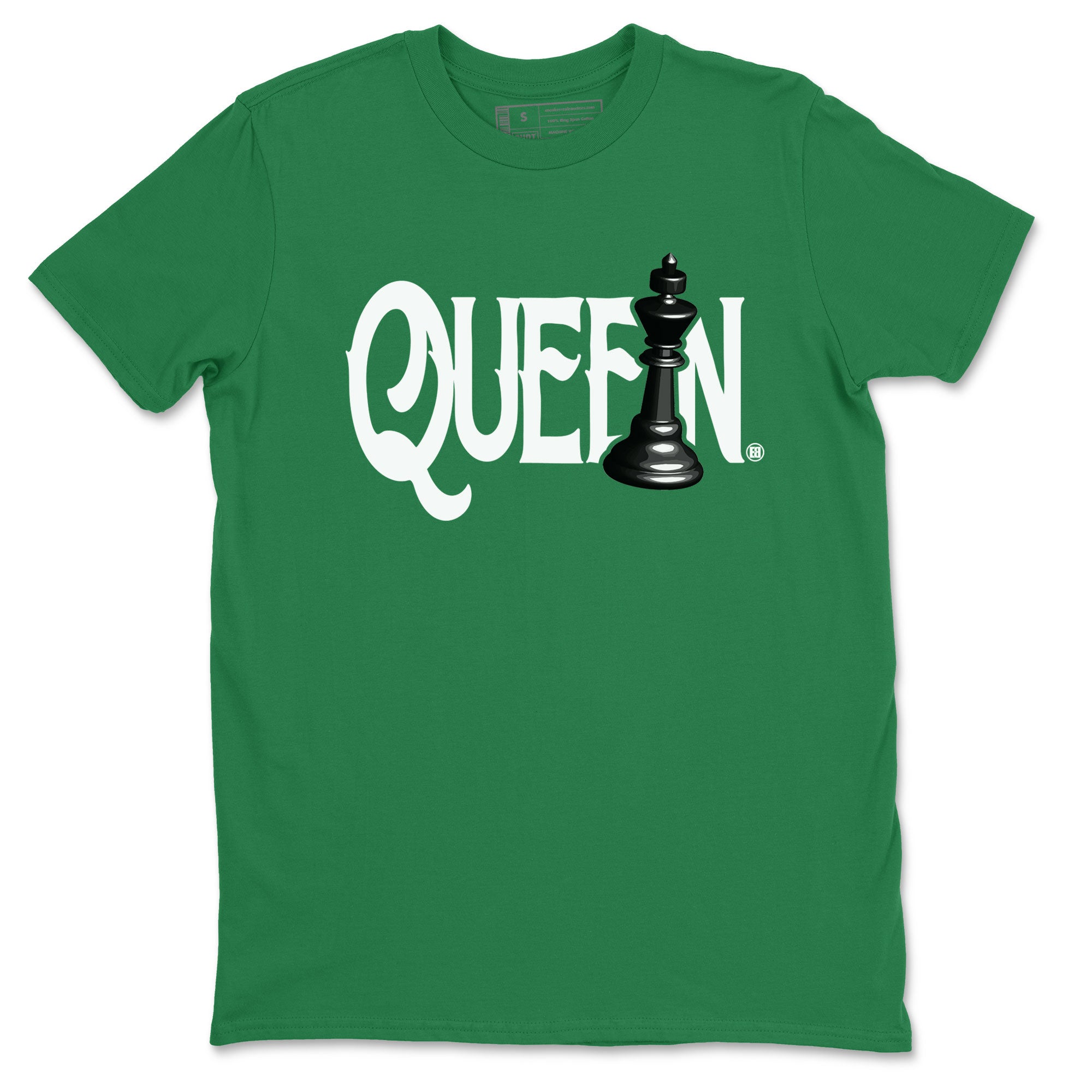 Chess Queen snkmatch Tees - Air Jordan 5 Lucky Green