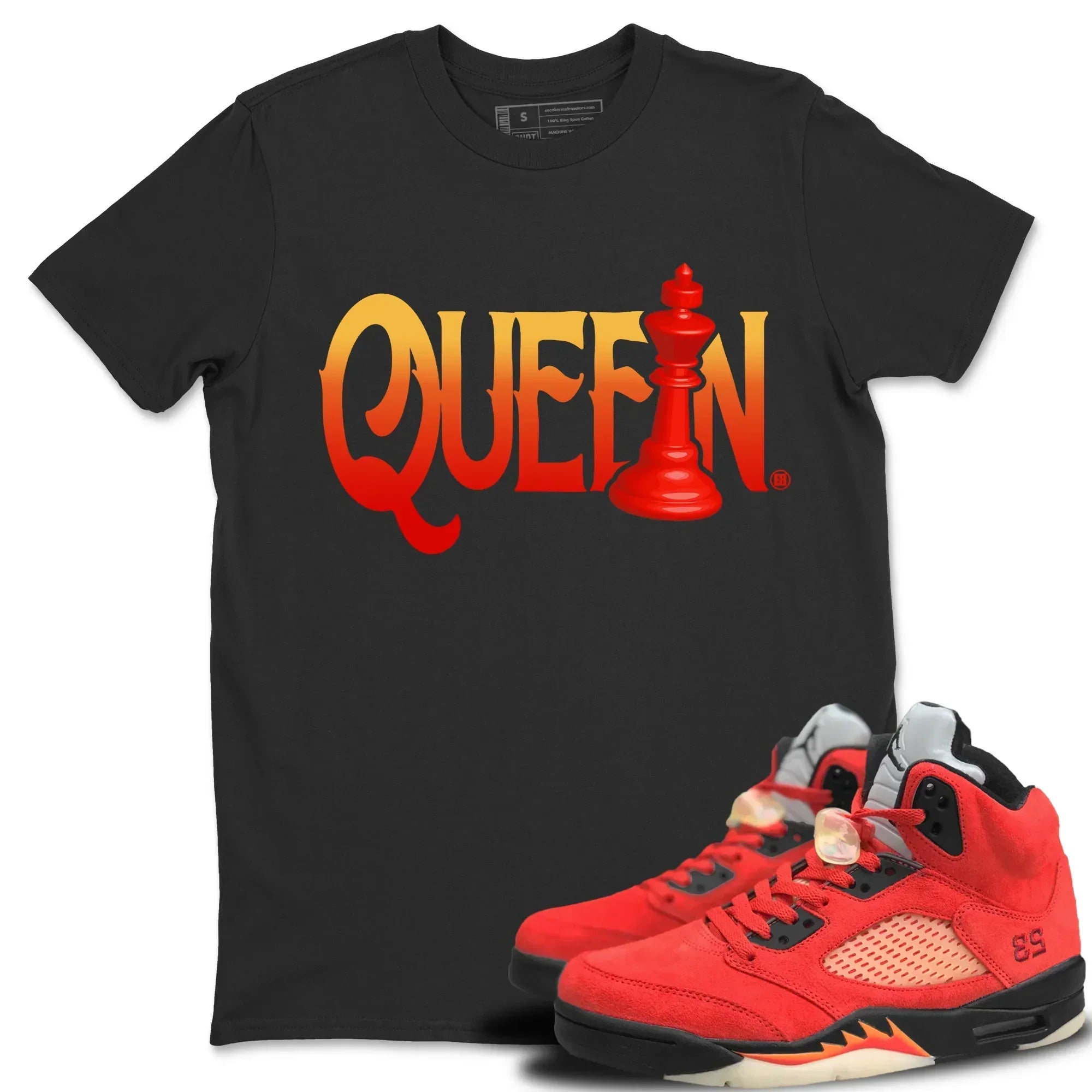 Chess Queen Unisex Tops - Air Jordan 5 Mars For Her