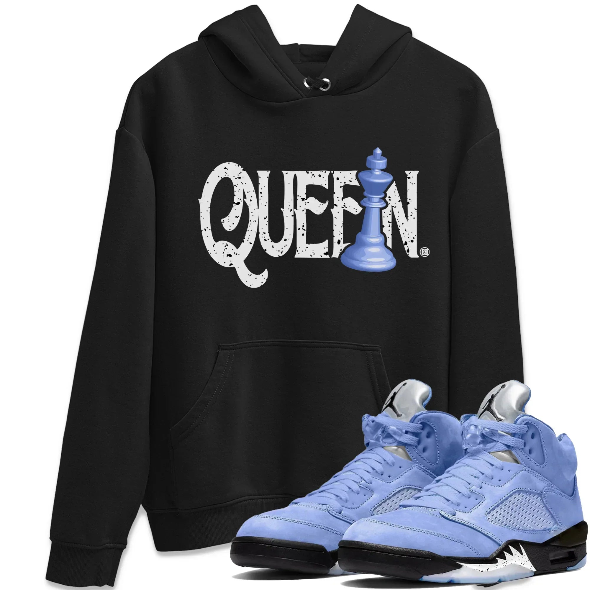 Chess Queen Unisex Tops - Air Jordan 5 UNC