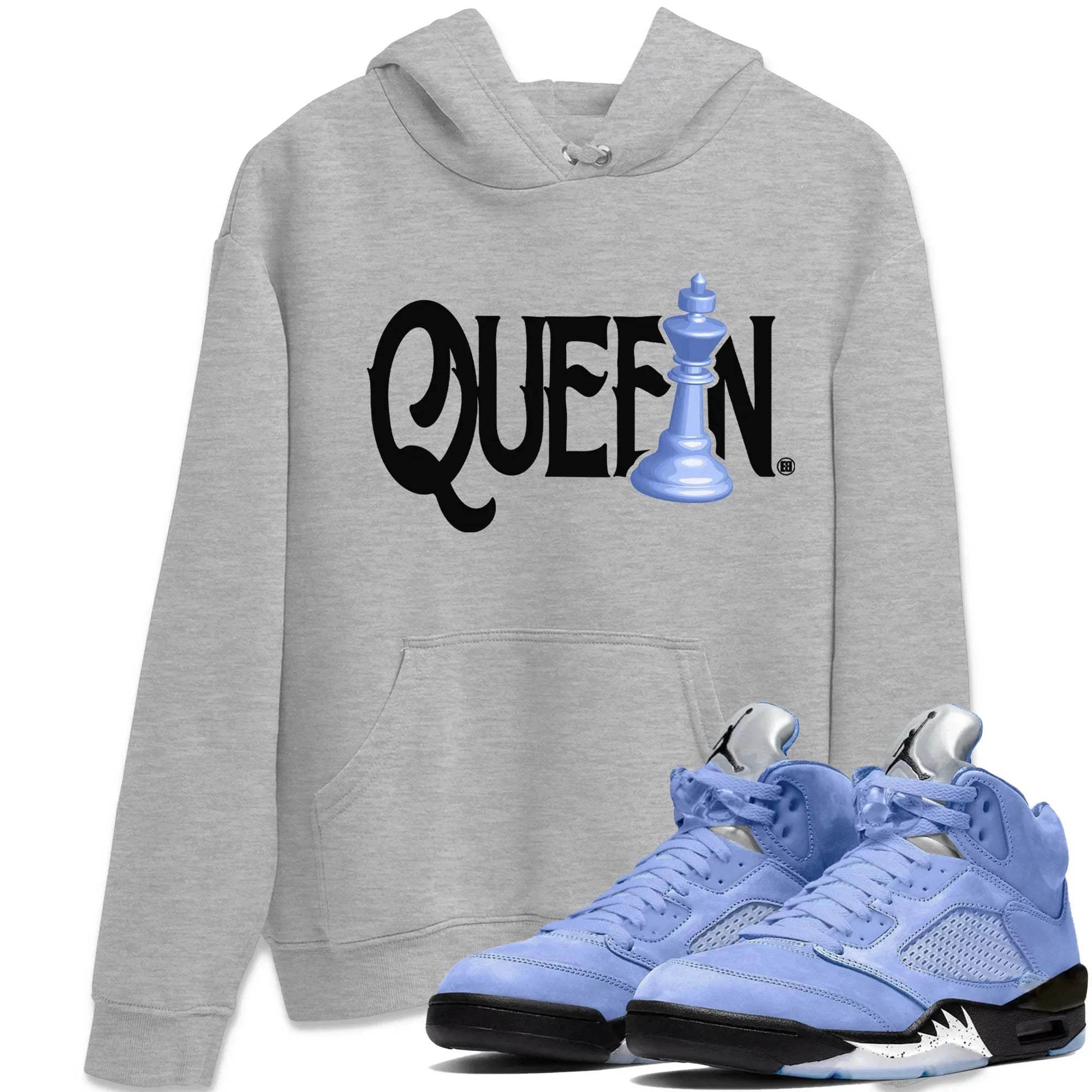 Chess Queen Unisex Tops - Air Jordan 5 UNC