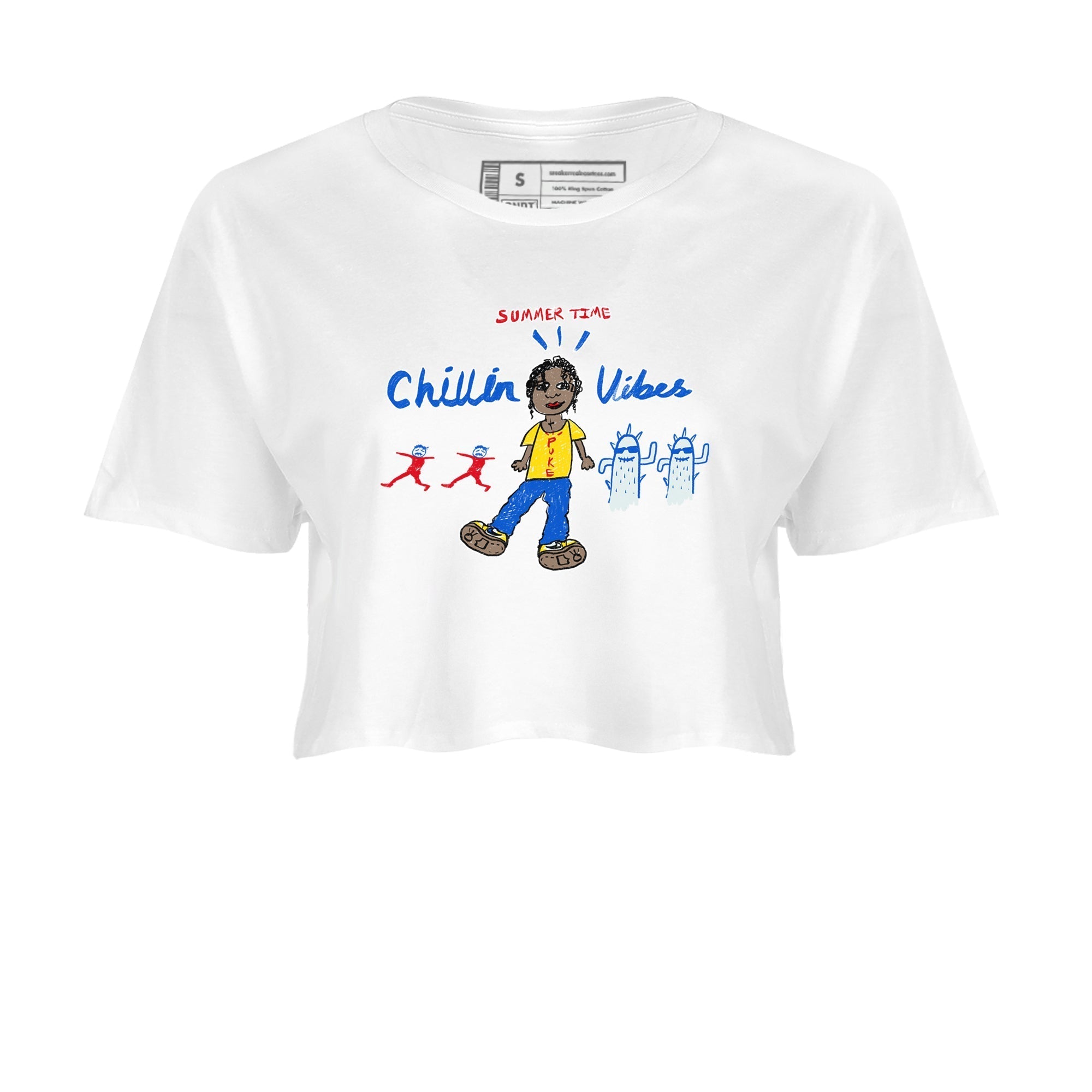 Chillin Vibes snkmatch Women's Top - Air Jordan 1 Travis Scott Canary