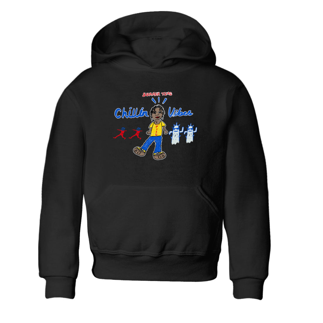 Chillin Vibes snkmatch Tees Kids - Air Jordan 1 Travis Scott Canary