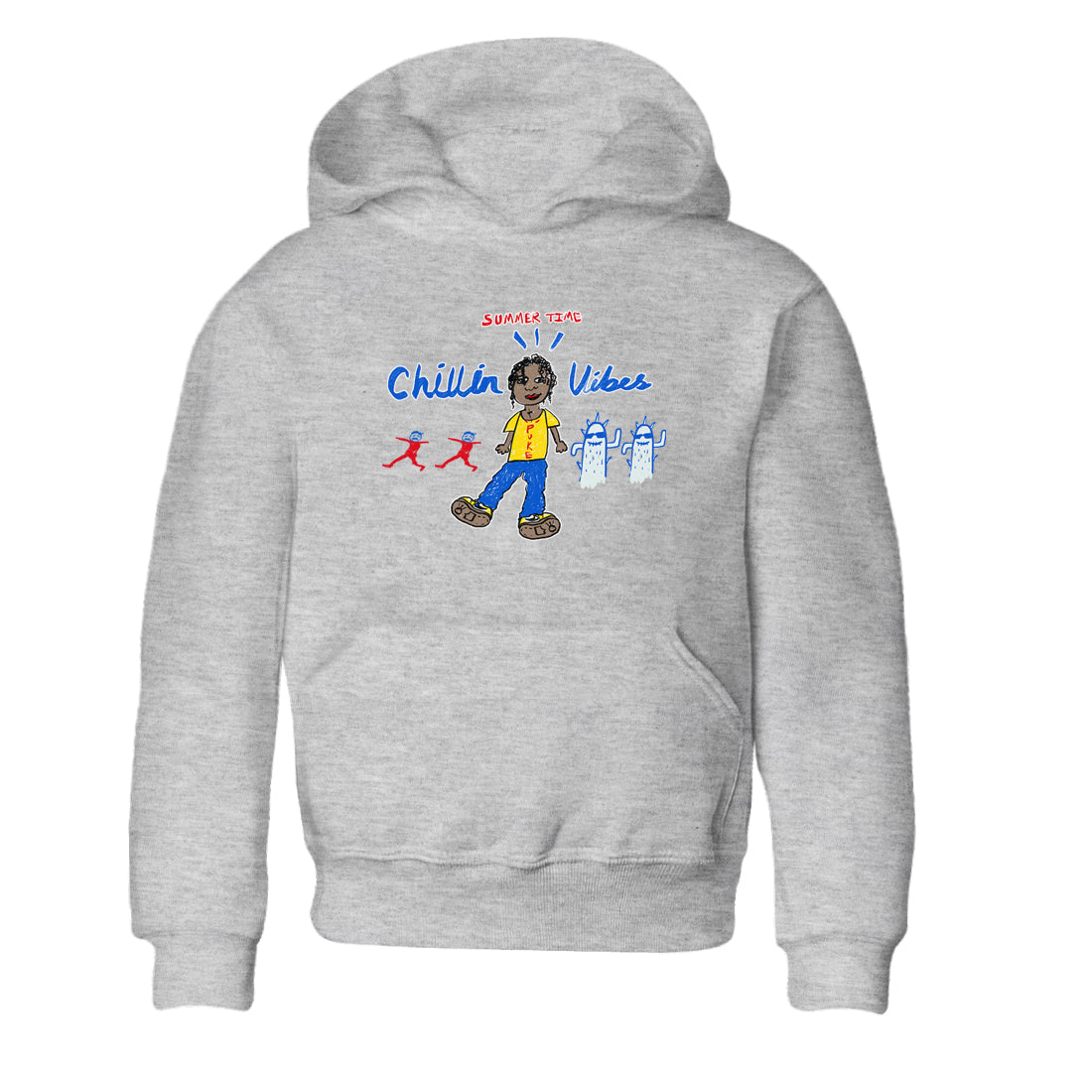 Chillin Vibes snkmatch Tees Kids - Air Jordan 1 Travis Scott Canary