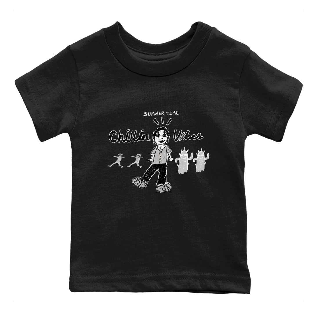 Chillin Vibes snkmatch Tees Kids - Air Jordan 1 Wolf Grey