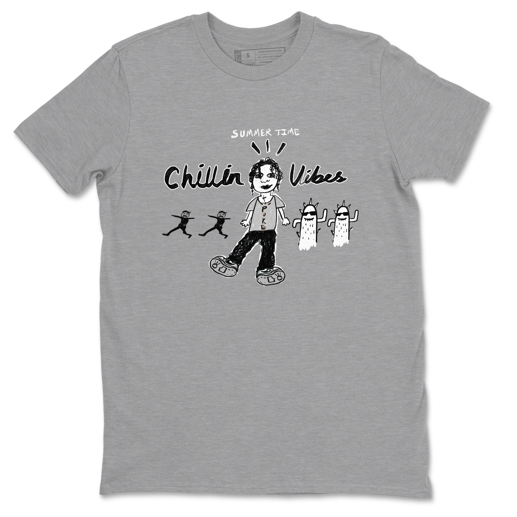 Chillin Vibes snkmatch Tees - Air Jordan 1 Wolf Grey