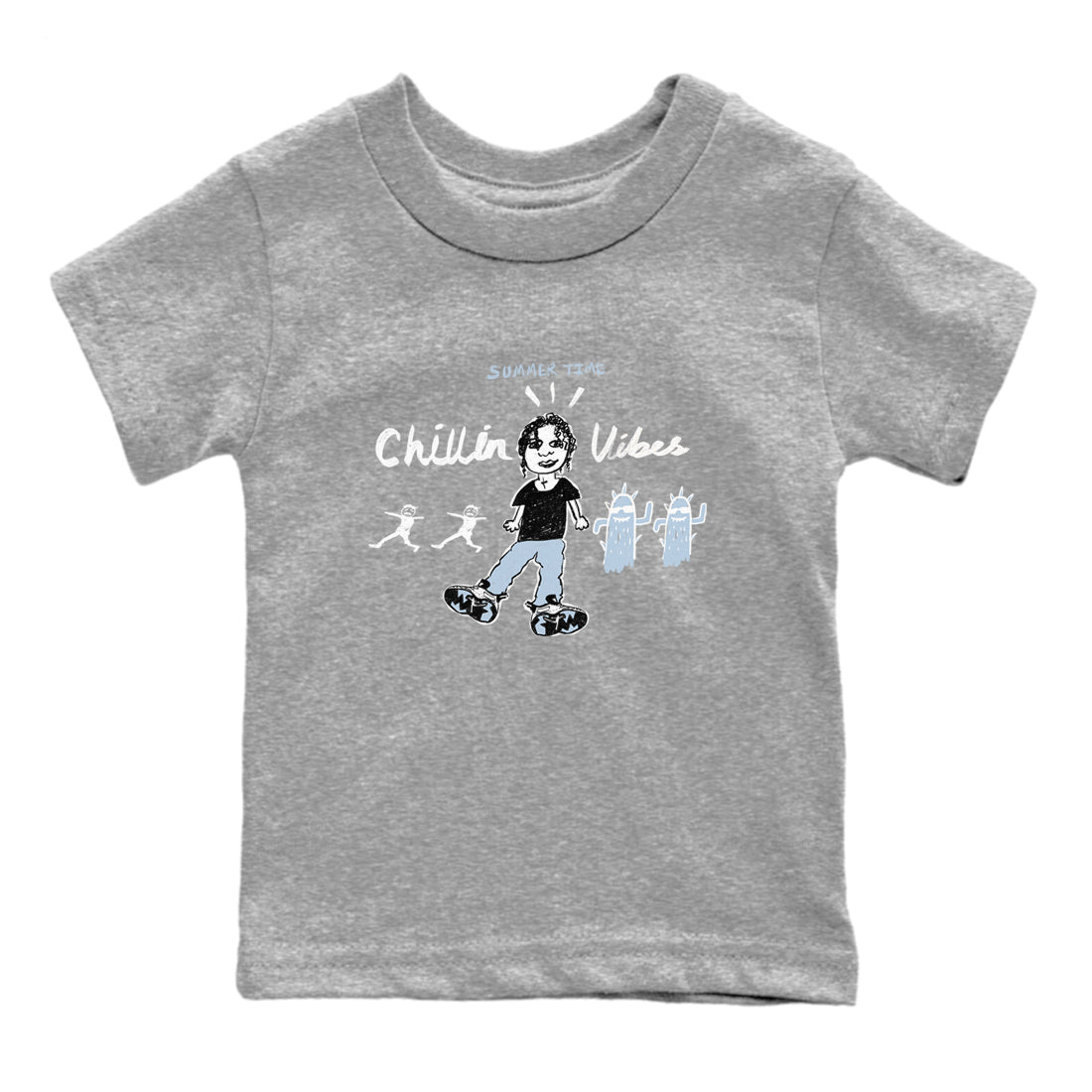 Chillin Vibes snkmatch Tees Kids - Air Jordan 6 White Black