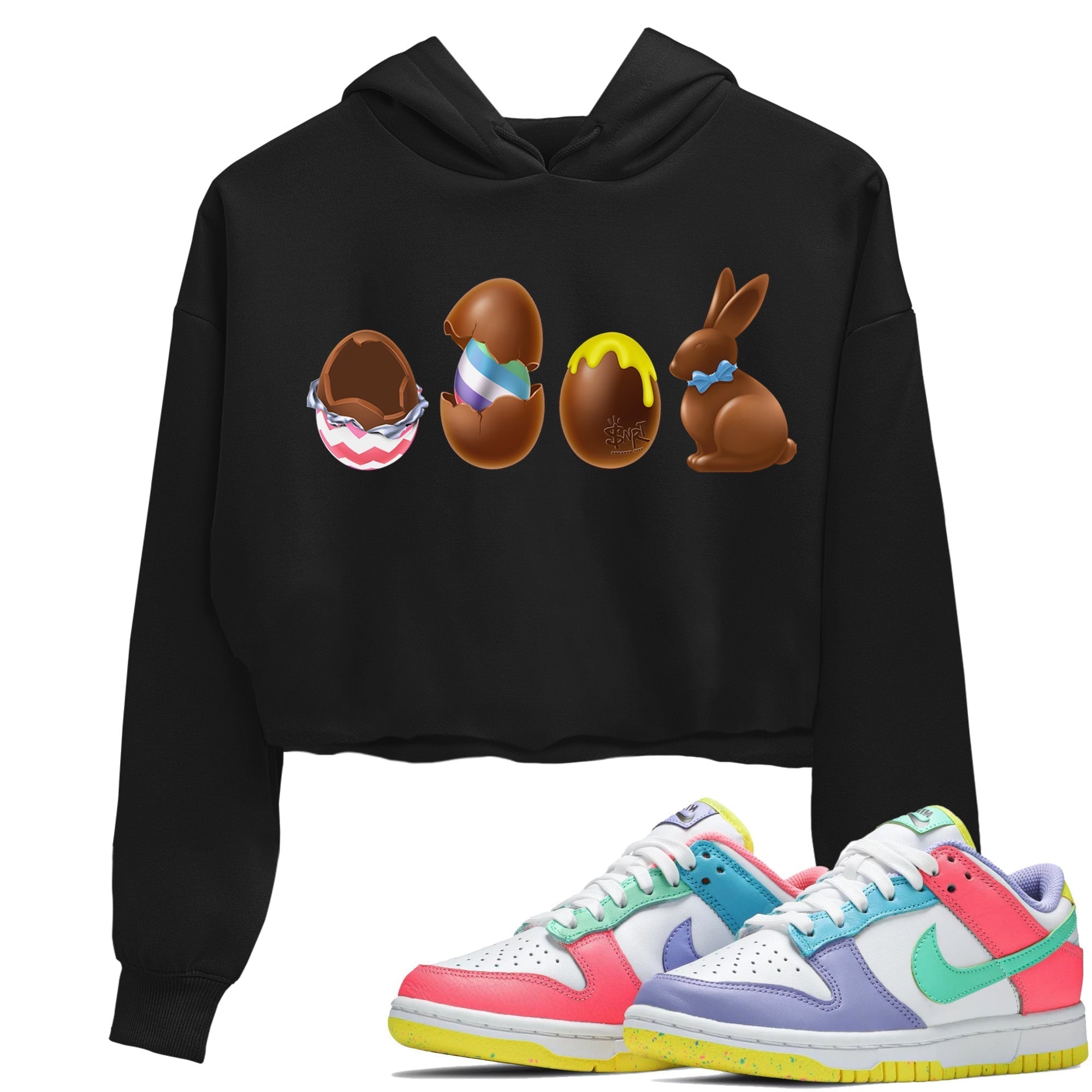 Chocolate Easter Set Women's Tops - Dunk Easter Candy