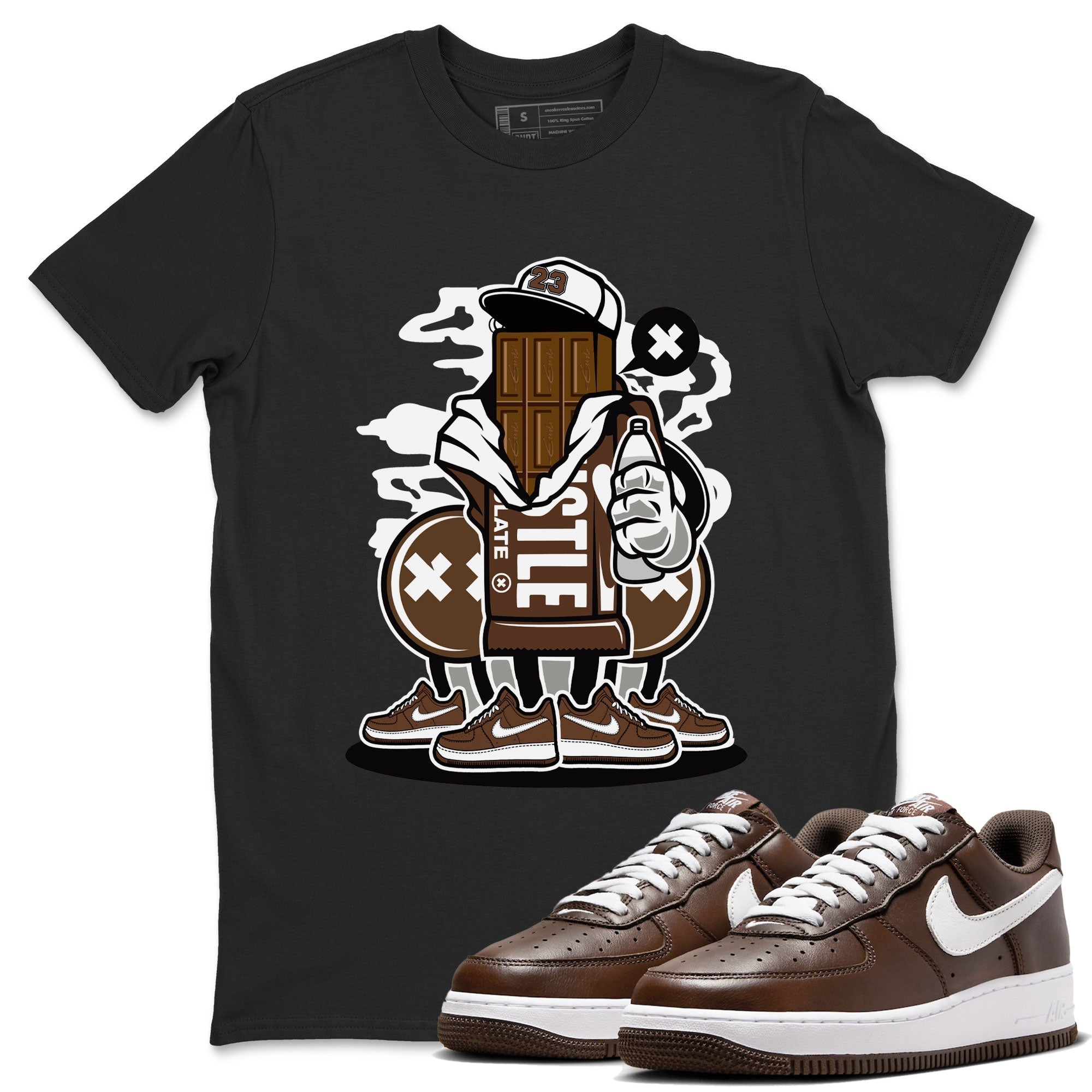 Chocolate Squad snkmatch Tee - Air Force 1 Chocolate
