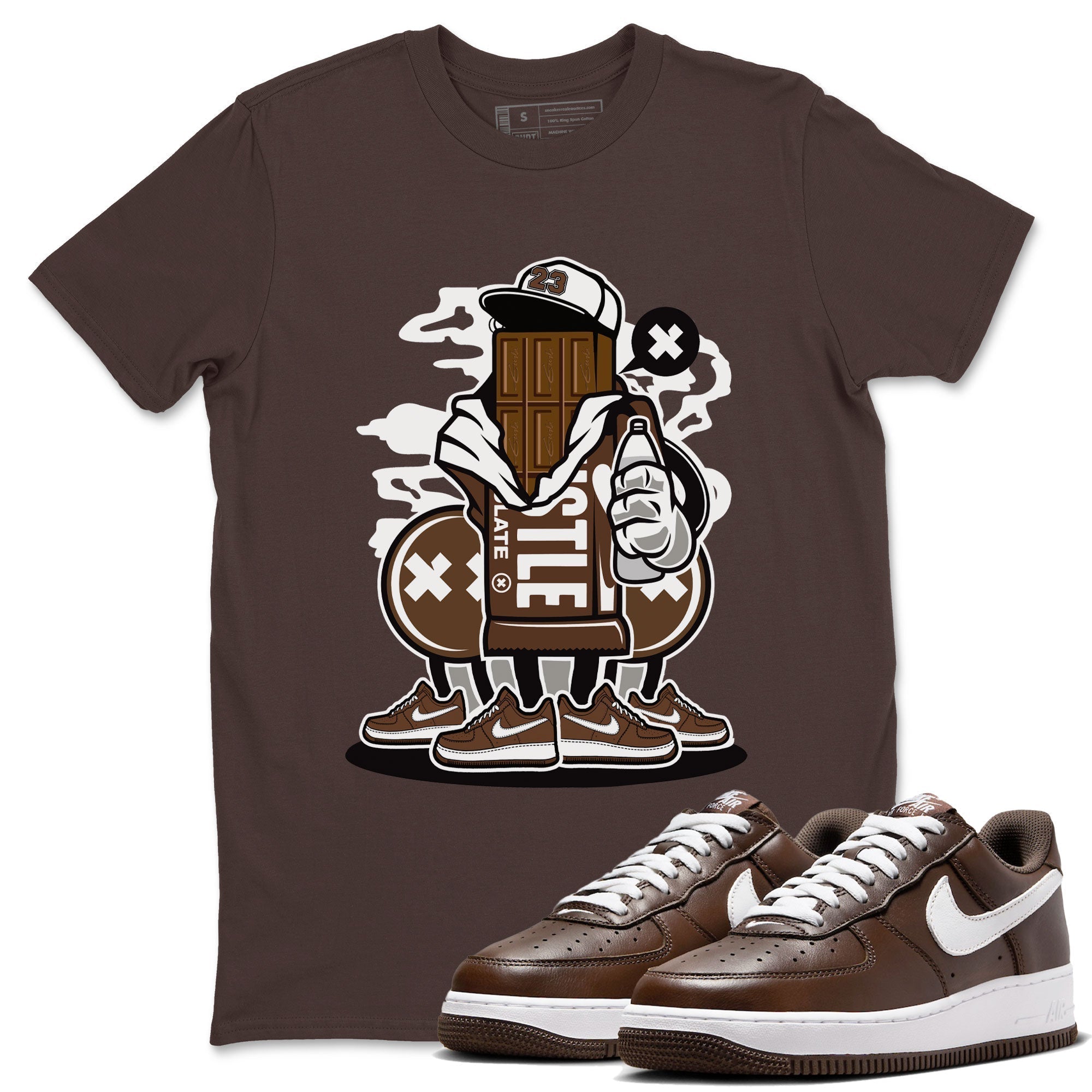 Chocolate Squad snkmatch Tee - Air Force 1 Chocolate