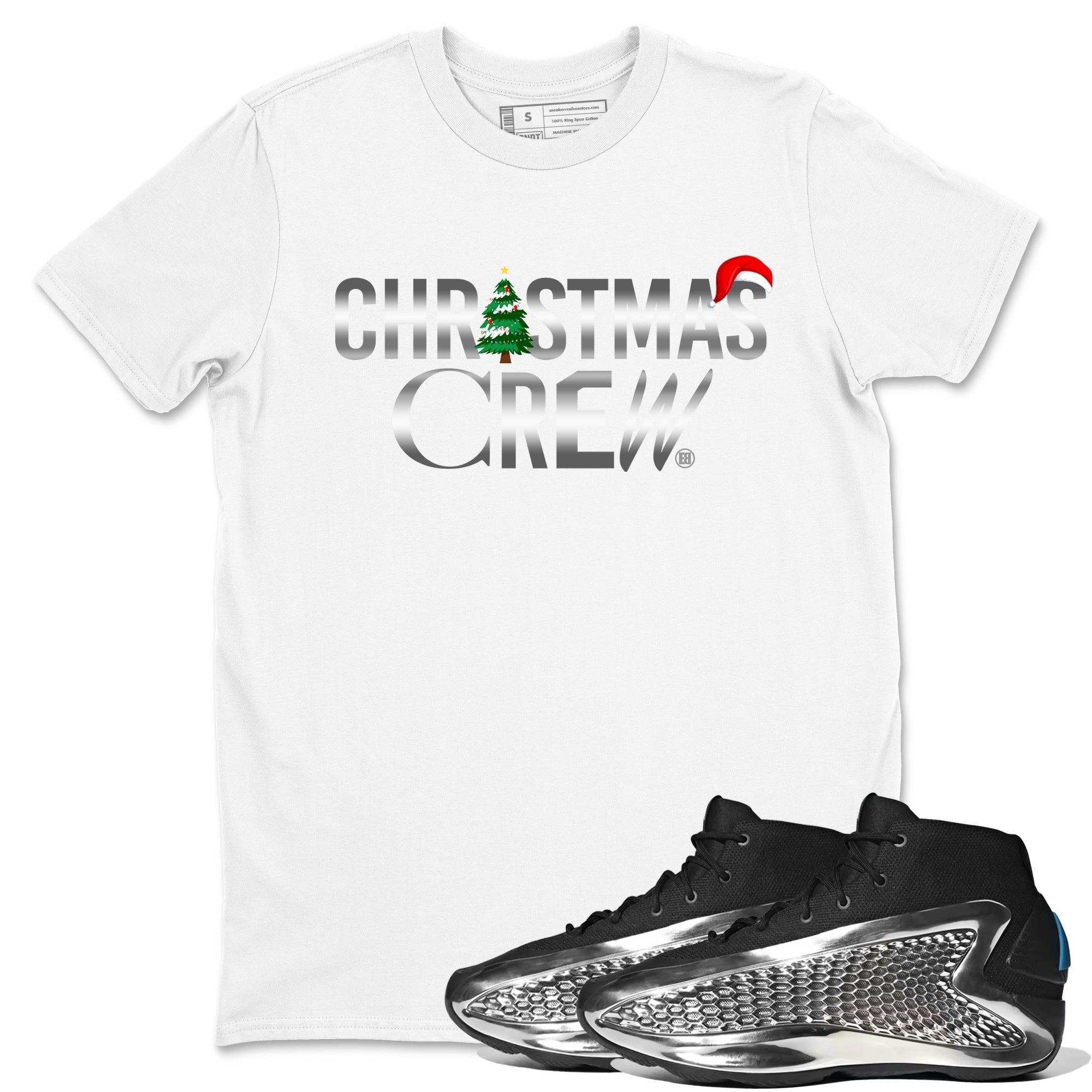 Christmas Crew snkmatch Tees - AE 1 Silver Metallic