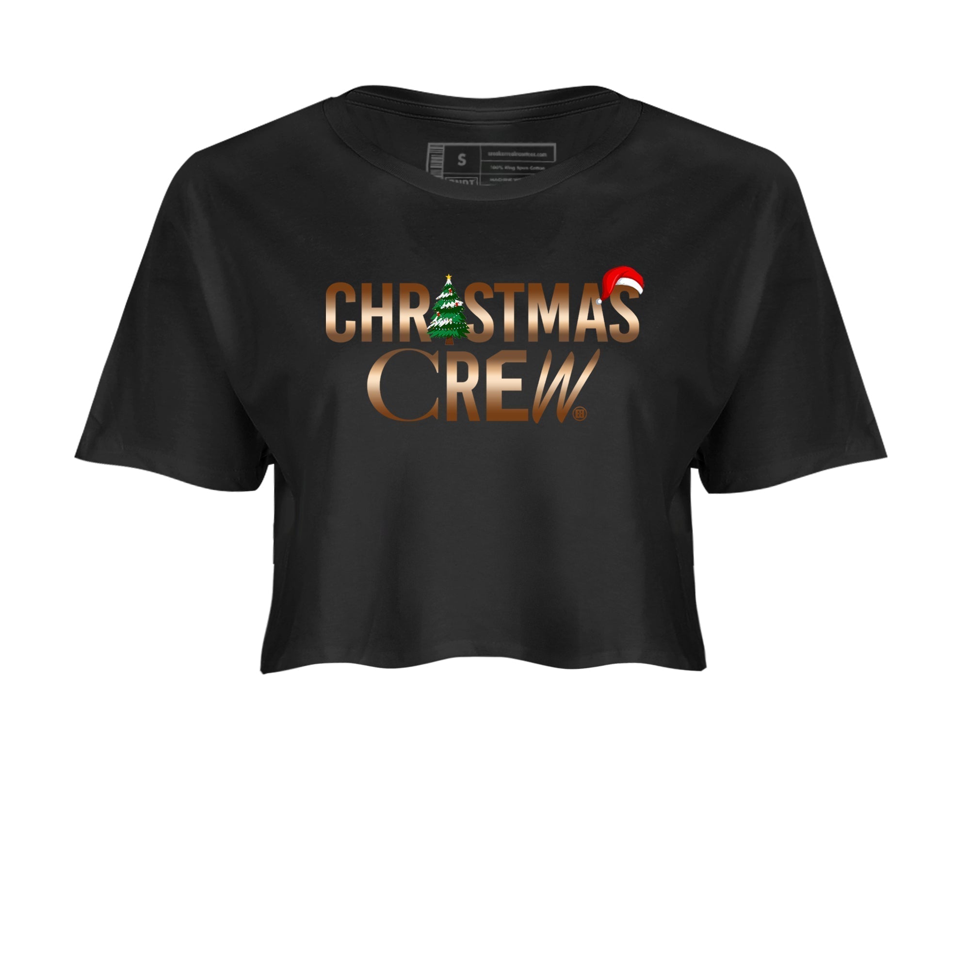 Christmas Crew snkmatch Women's Top - Air Foamposite One Metallic Copper