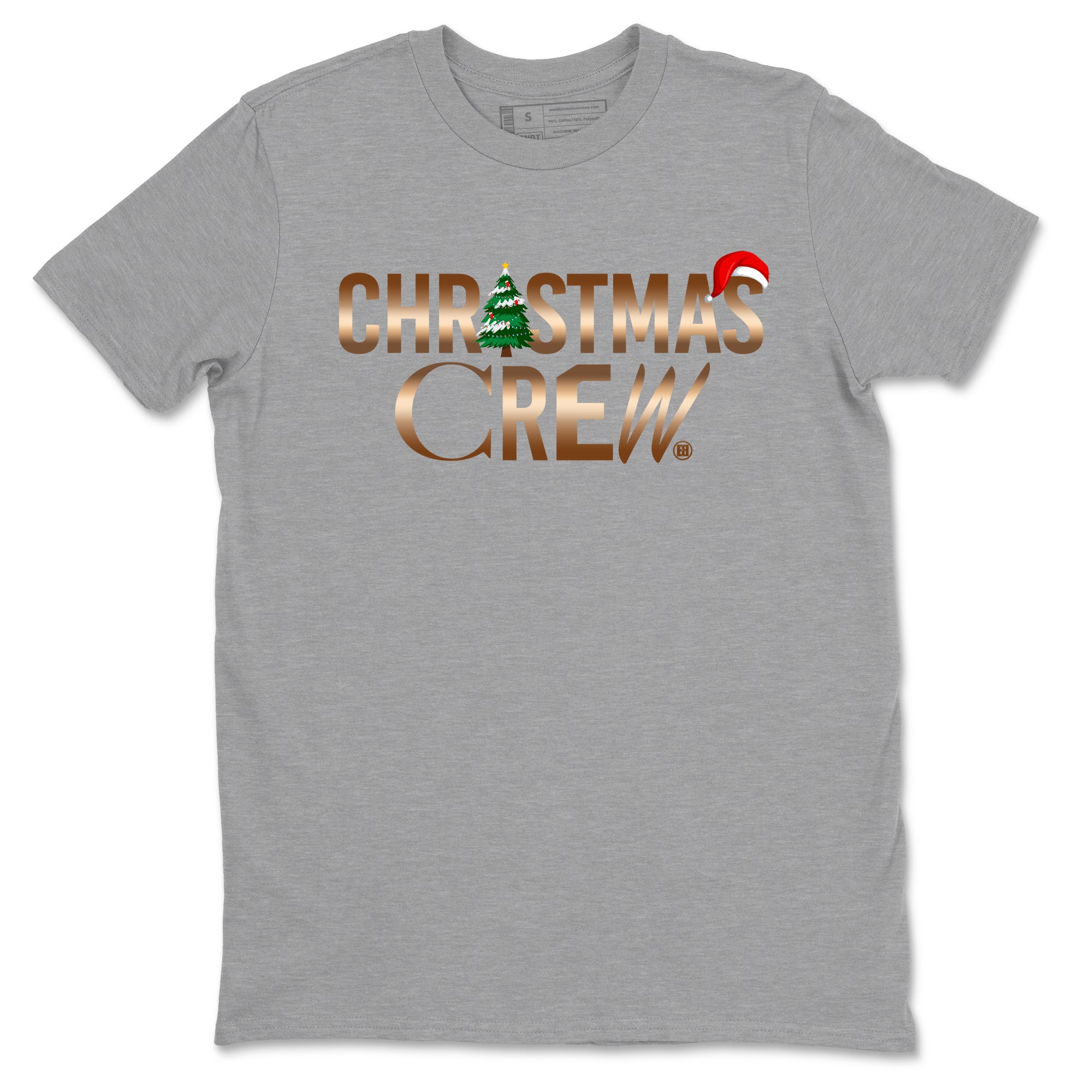 Christmas Crew snkmatch Tees - Air Foamposite One Metallic Copper